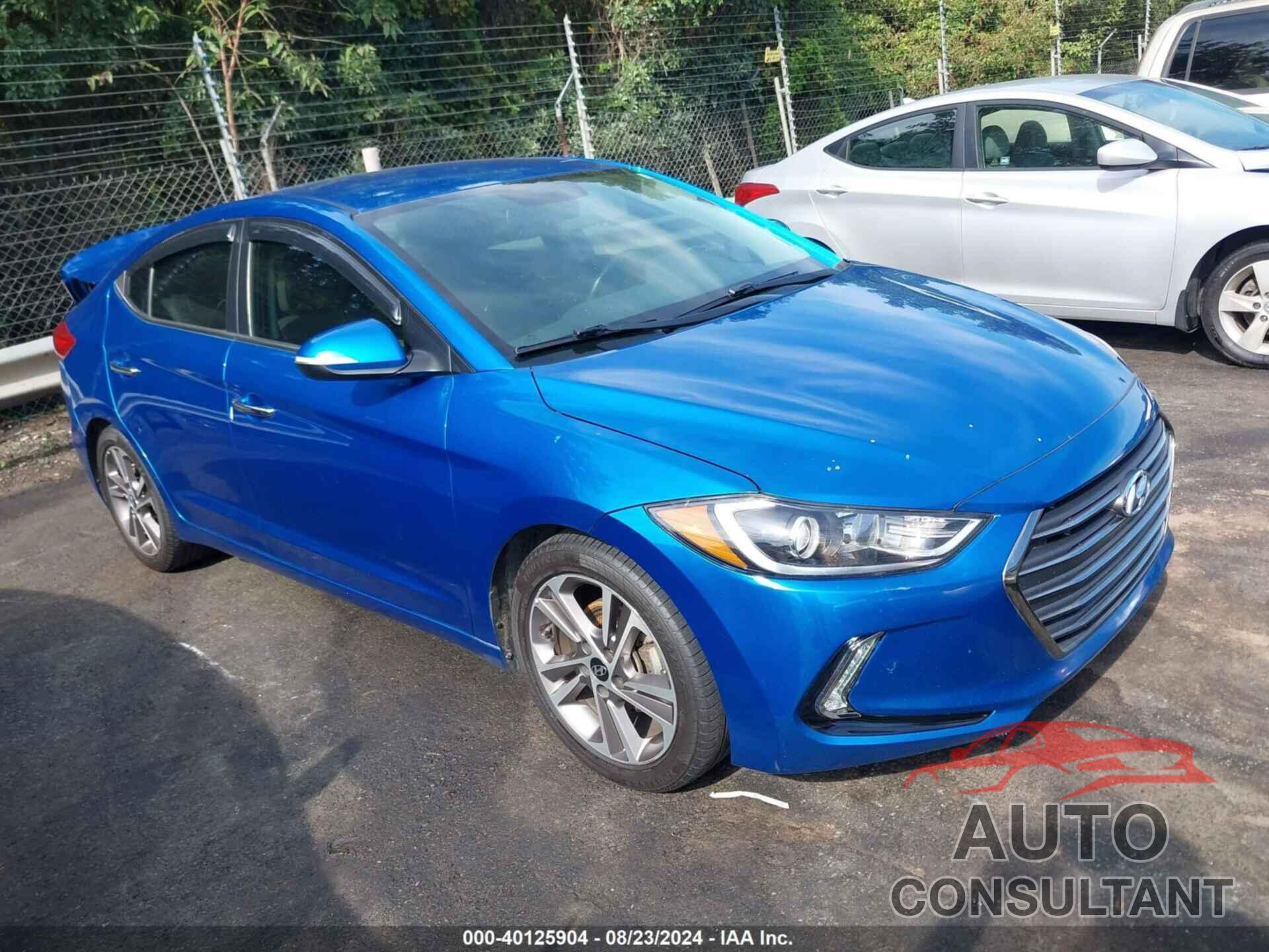 HYUNDAI ELANTRA 2017 - 5NPD84LFXHH015296