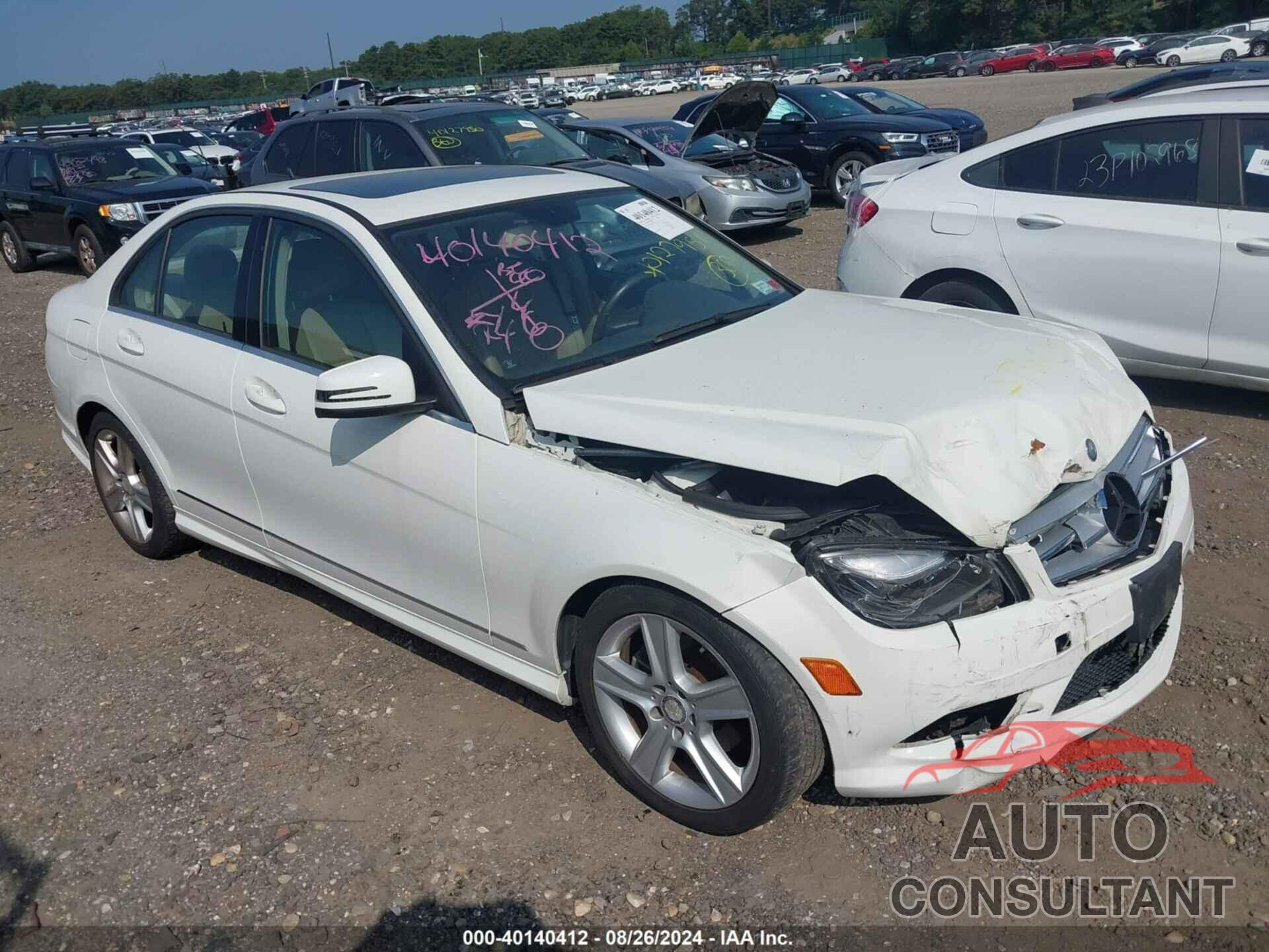 MERCEDES-BENZ C 300 2011 - WDDGF8BB9BR151420