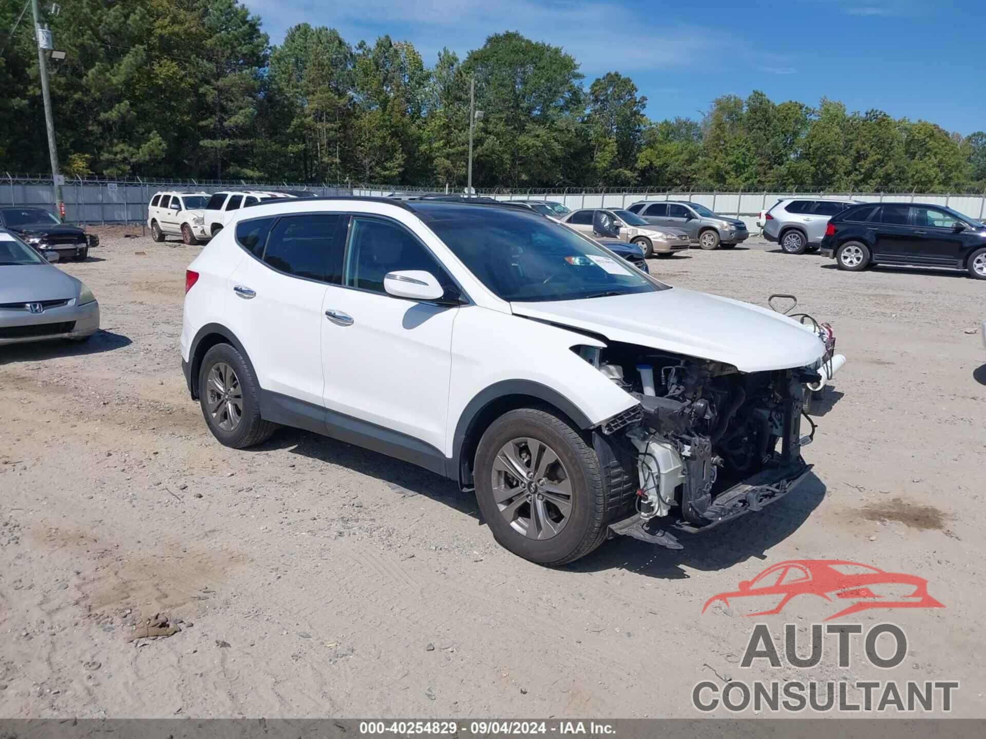 HYUNDAI SANTA FE SPORT 2016 - 5XYZU3LB2GG327482