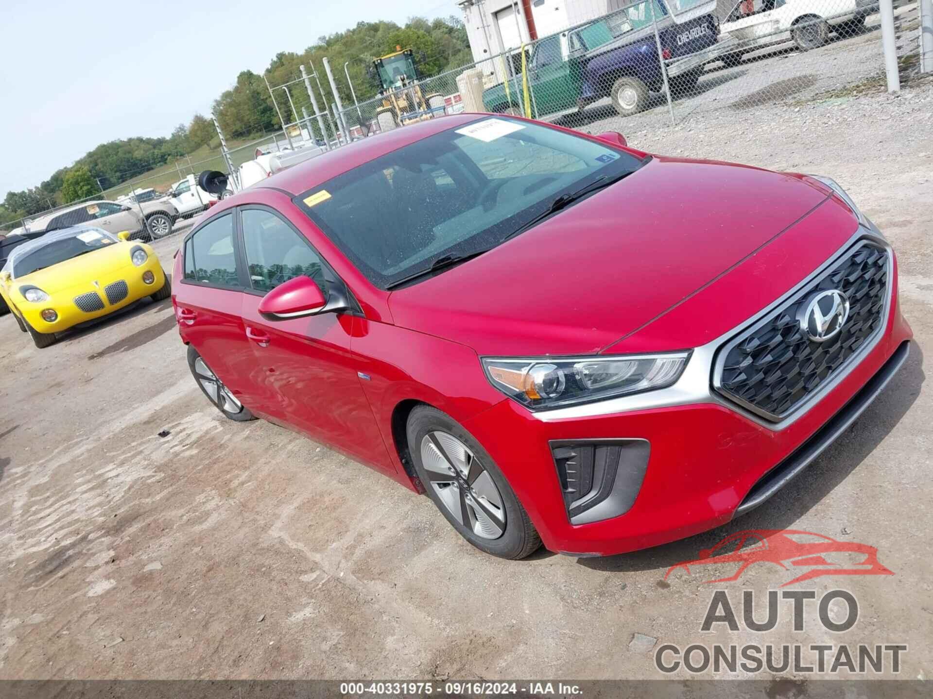 HYUNDAI IONIQ HYBRID 2020 - KMHC65LC1LU227558