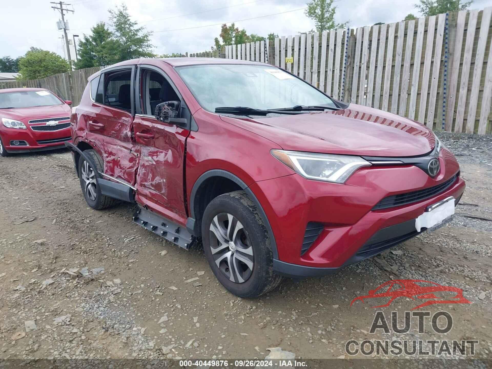 TOYOTA RAV4 2018 - 2T3BFREV6JW717743