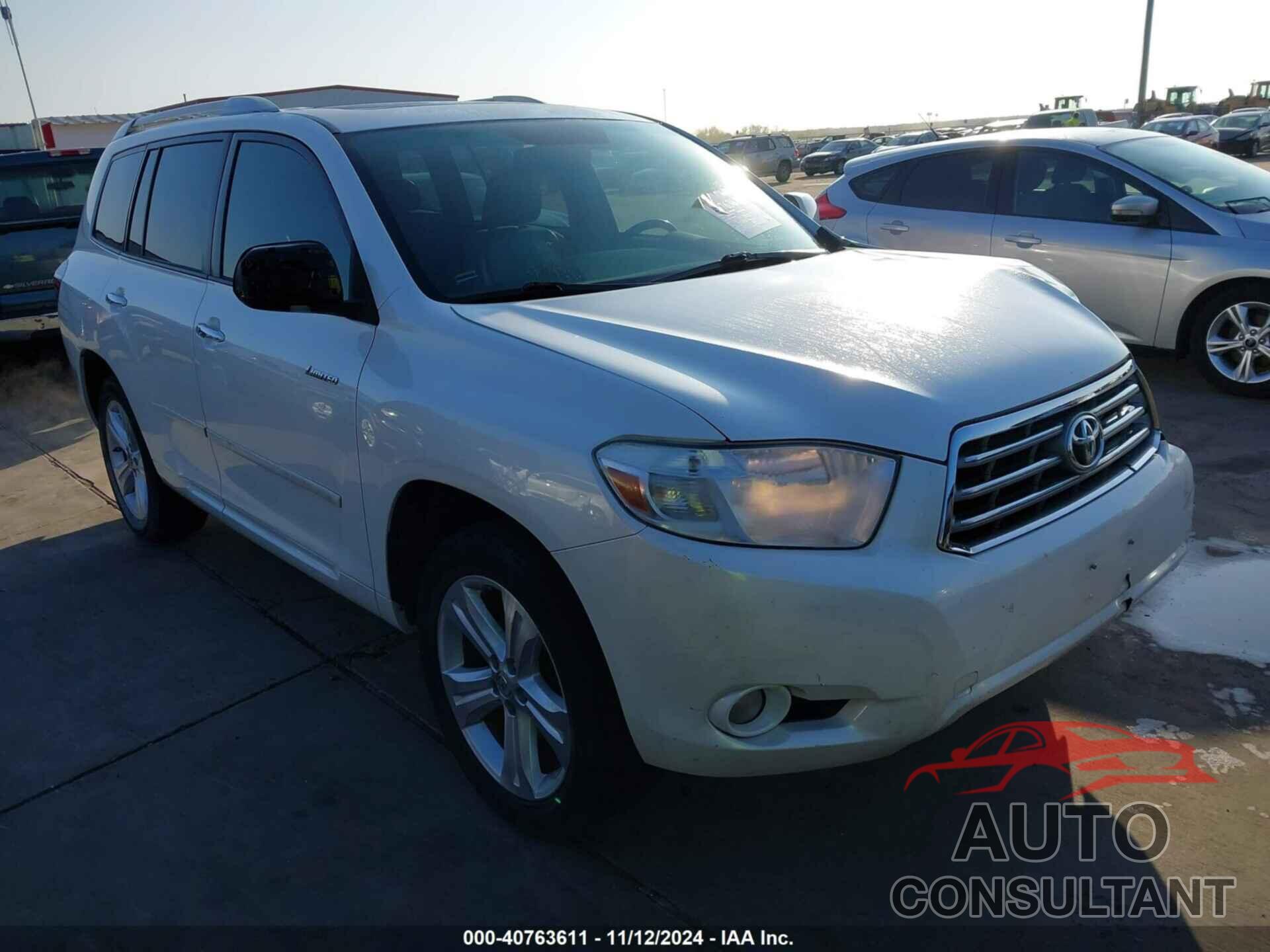 TOYOTA HIGHLANDER 2010 - 5TDYK3EH1AS020009