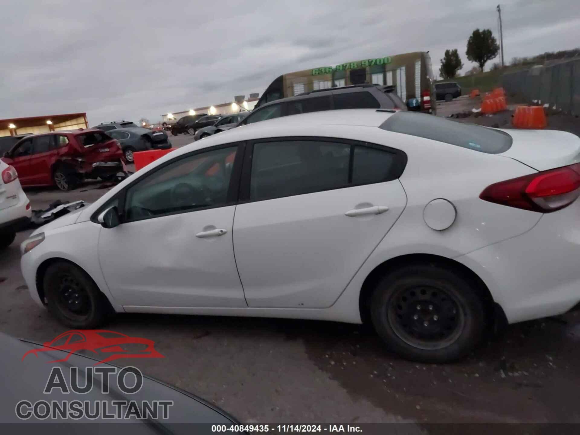 KIA FORTE 2017 - 3KPFK4A75HE056476