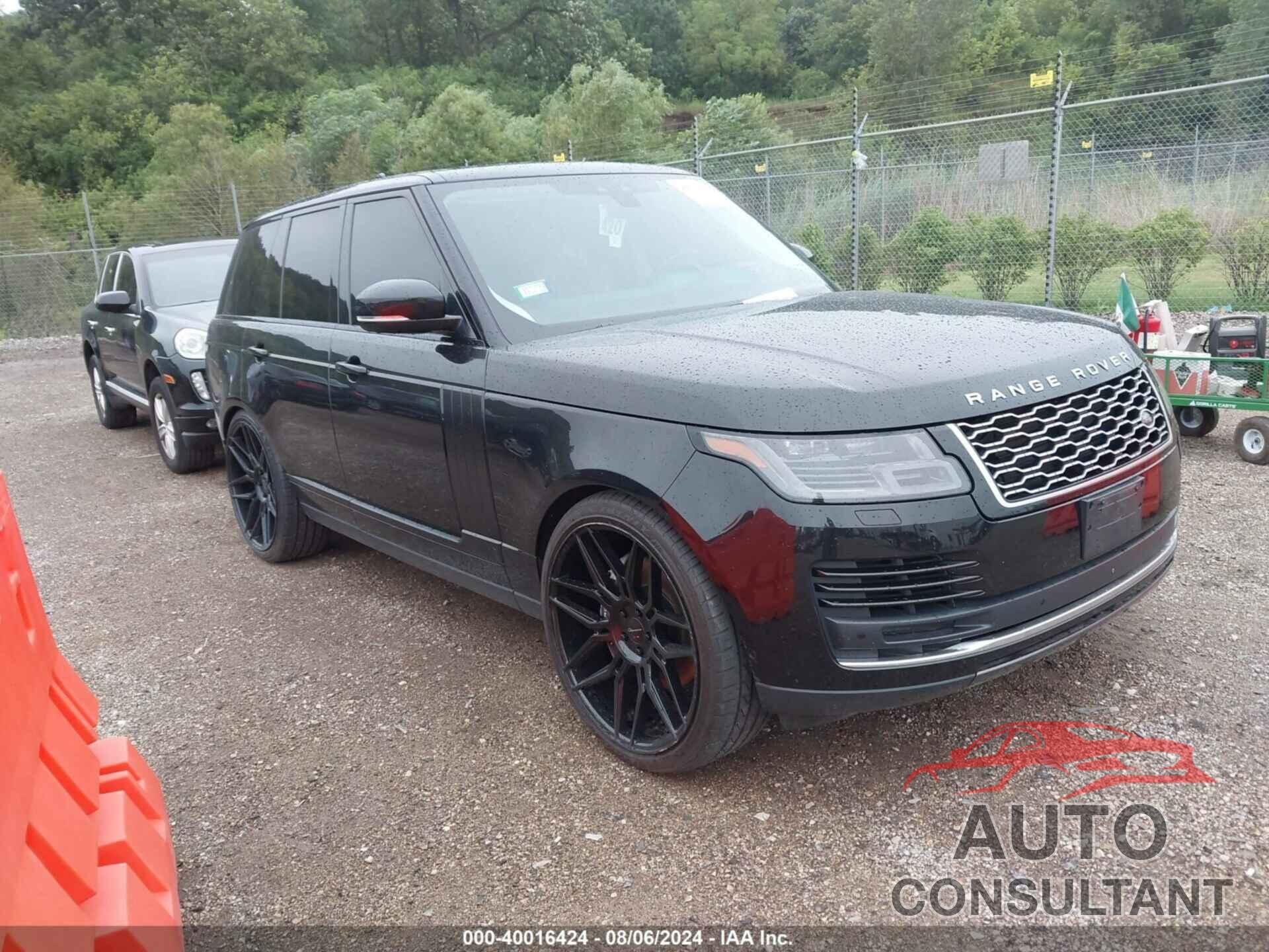 LAND ROVER RANGE ROVER 2018 - SALGS2SV0JA387246