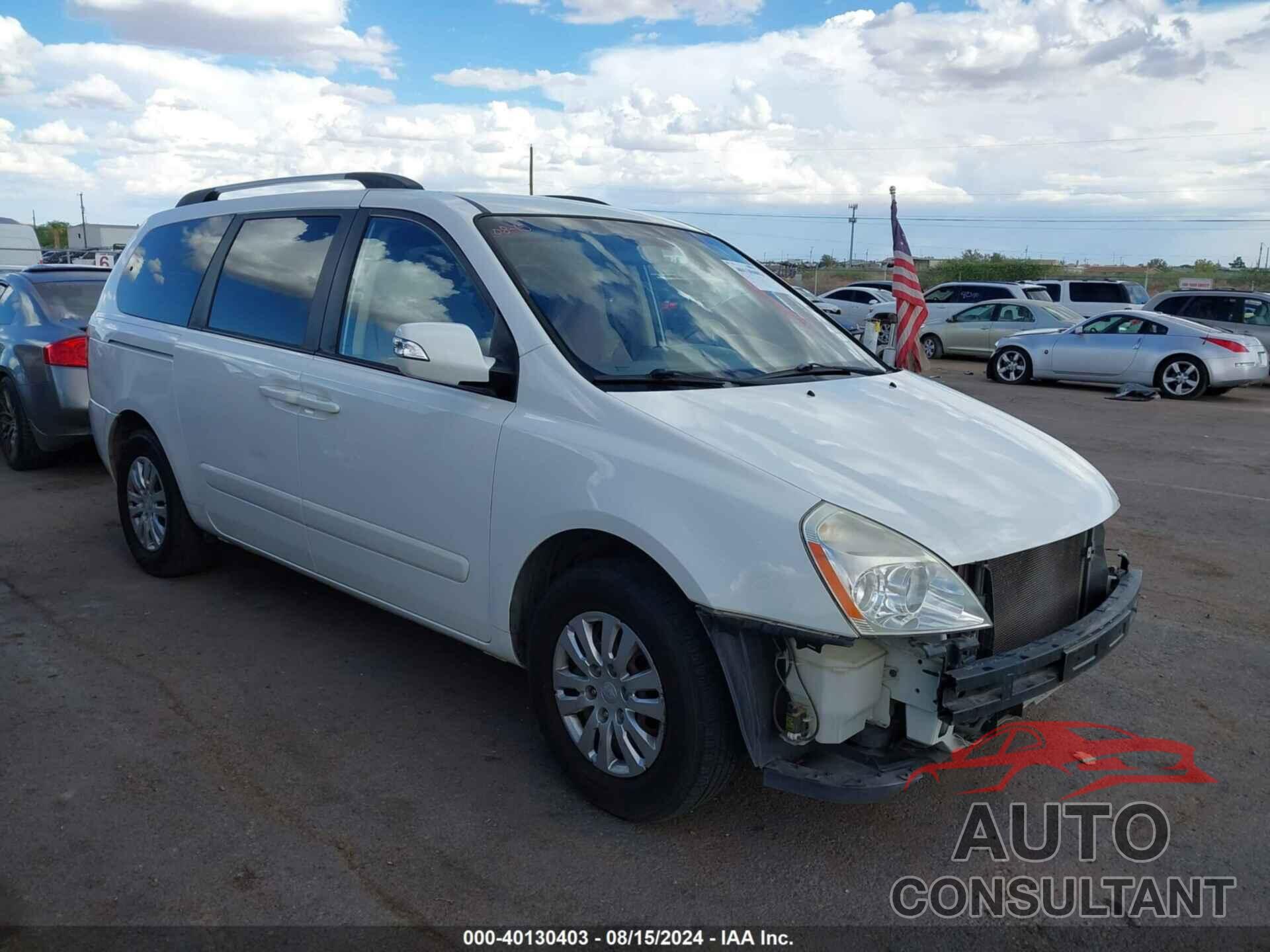 KIA SEDONA 2012 - KNDMG4C78C6486510