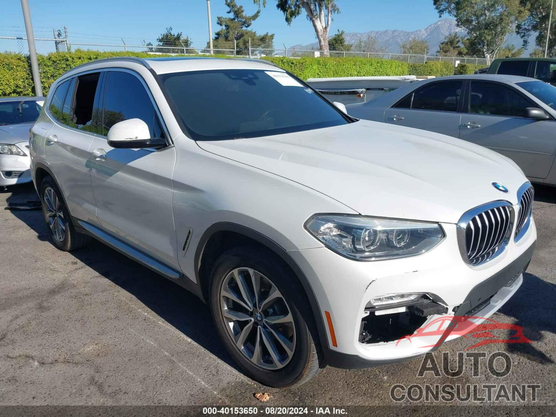 BMW X3 2019 - 5UXTR7C52KLF28595