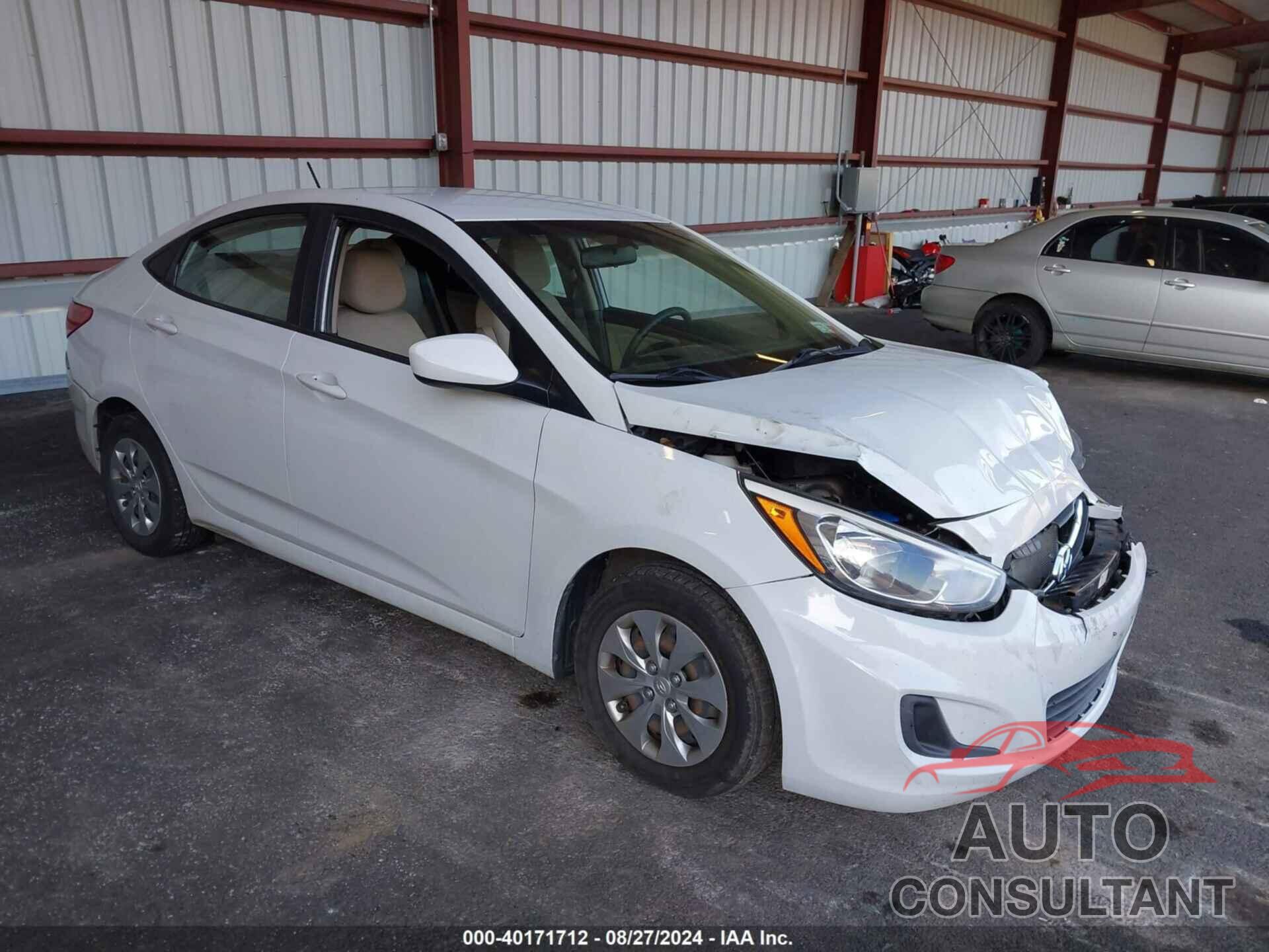 HYUNDAI ACCENT 2017 - KMHCT4AE0HU363260