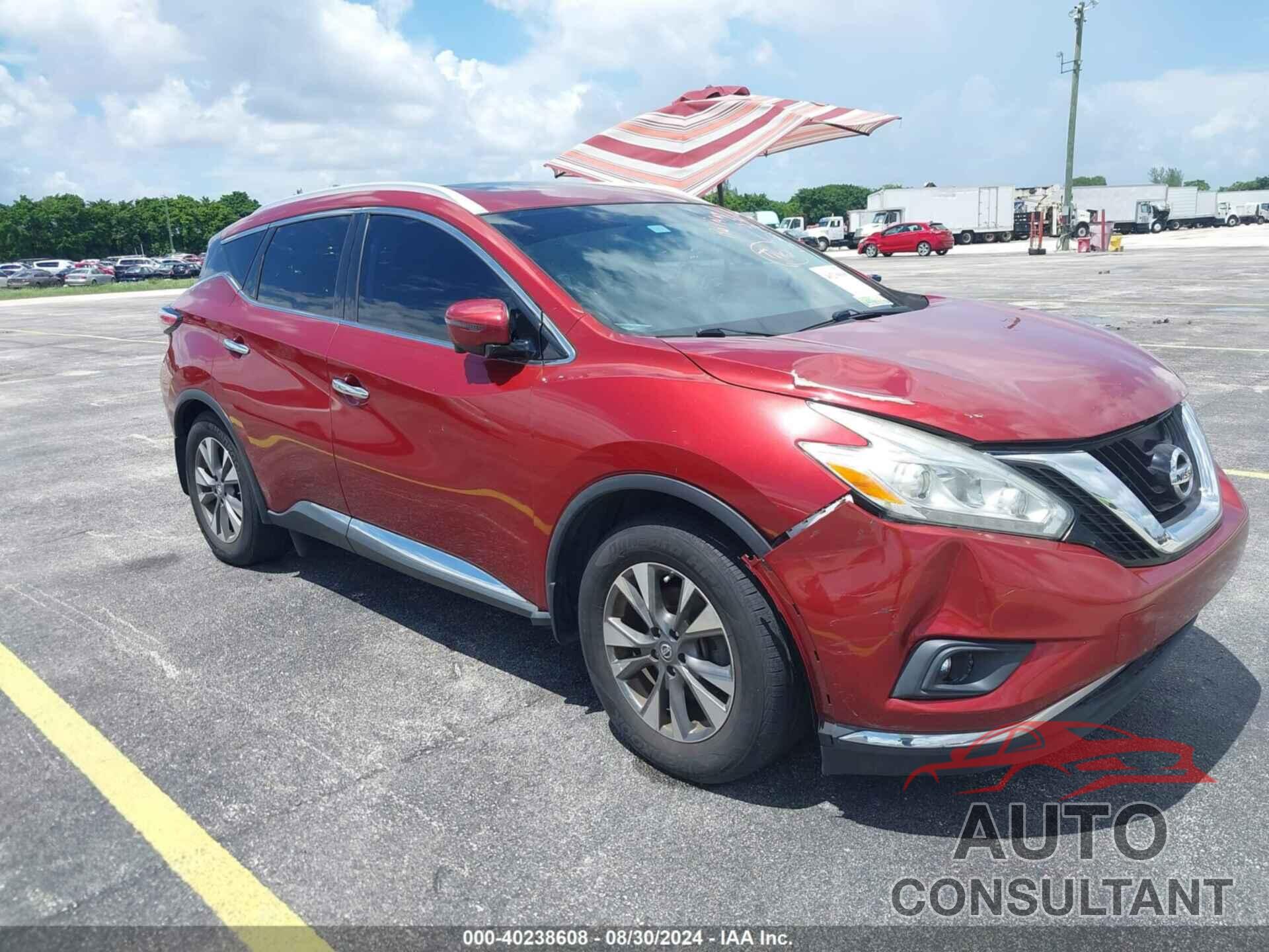 NISSAN MURANO 2017 - 5N1AZ2MG1HN138413