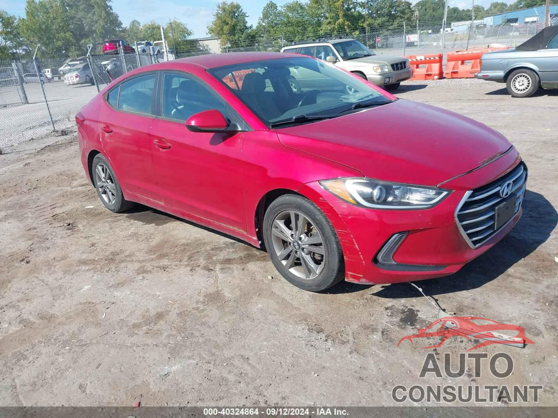 HYUNDAI ELANTRA 2017 - 5NPD84LF7HH015689