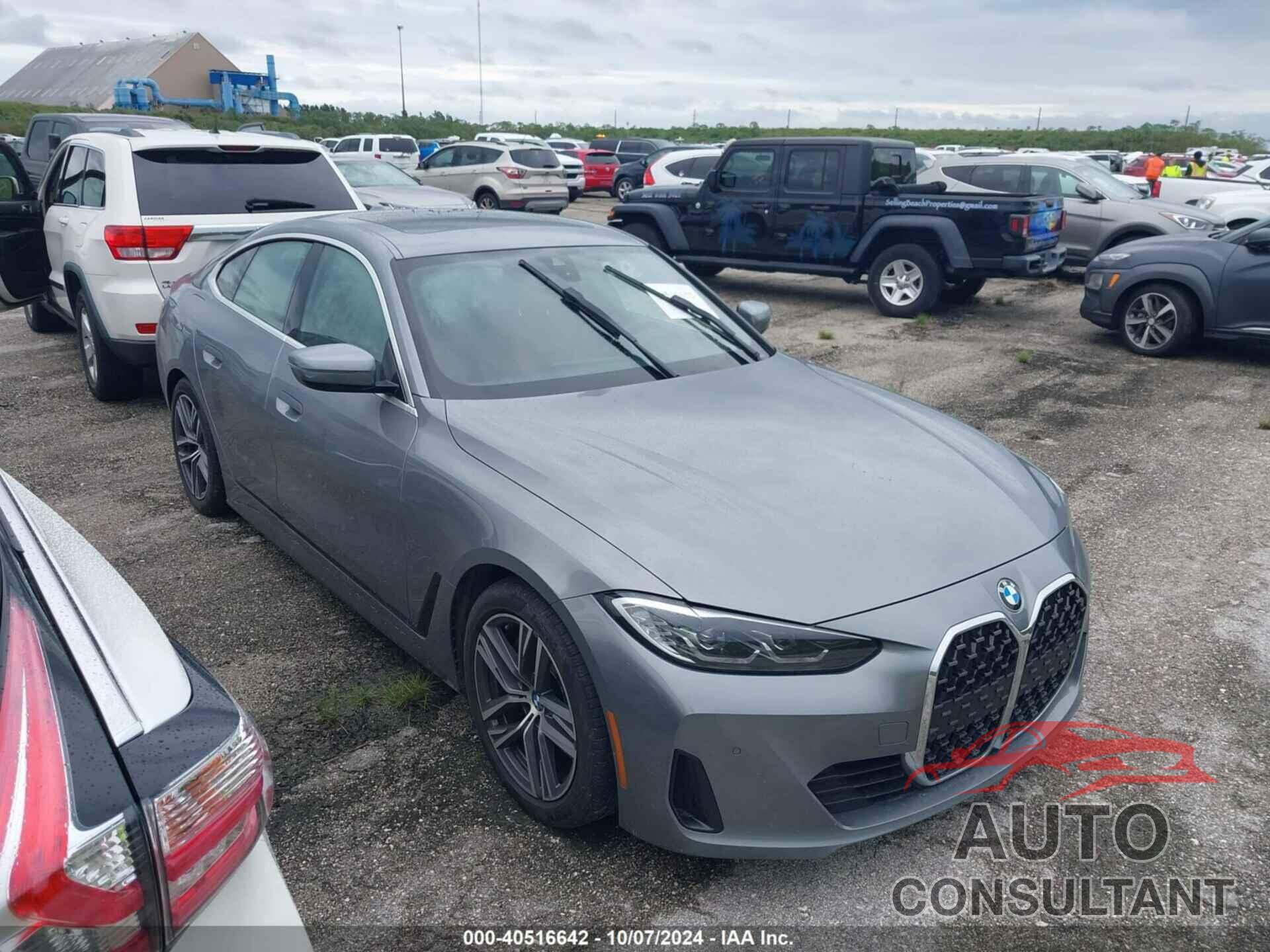BMW 430I GRAN COUPE 2022 - WBA63AV05NFL89641