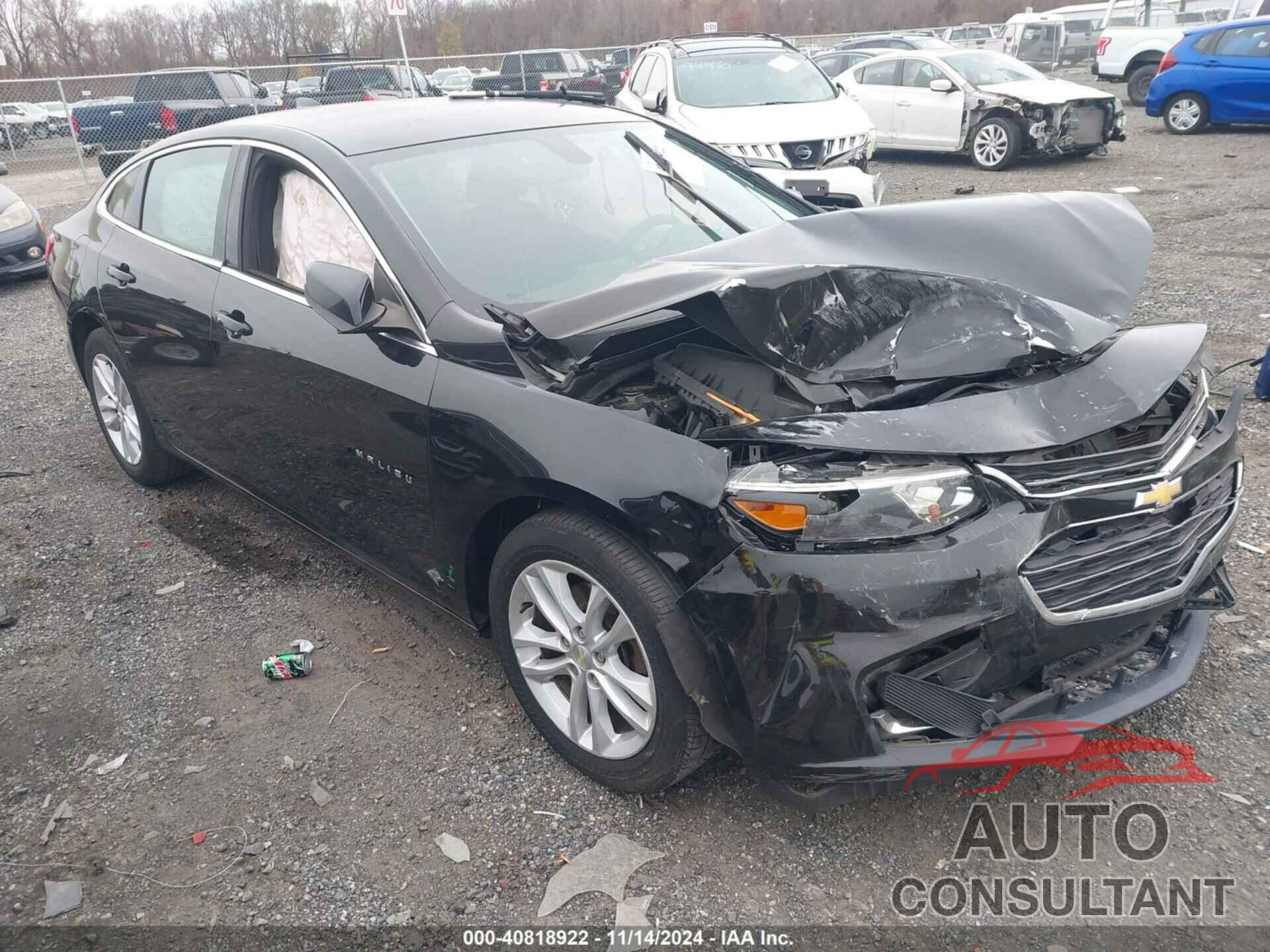 CHEVROLET MALIBU 2016 - 1G1ZE5ST9GF186098