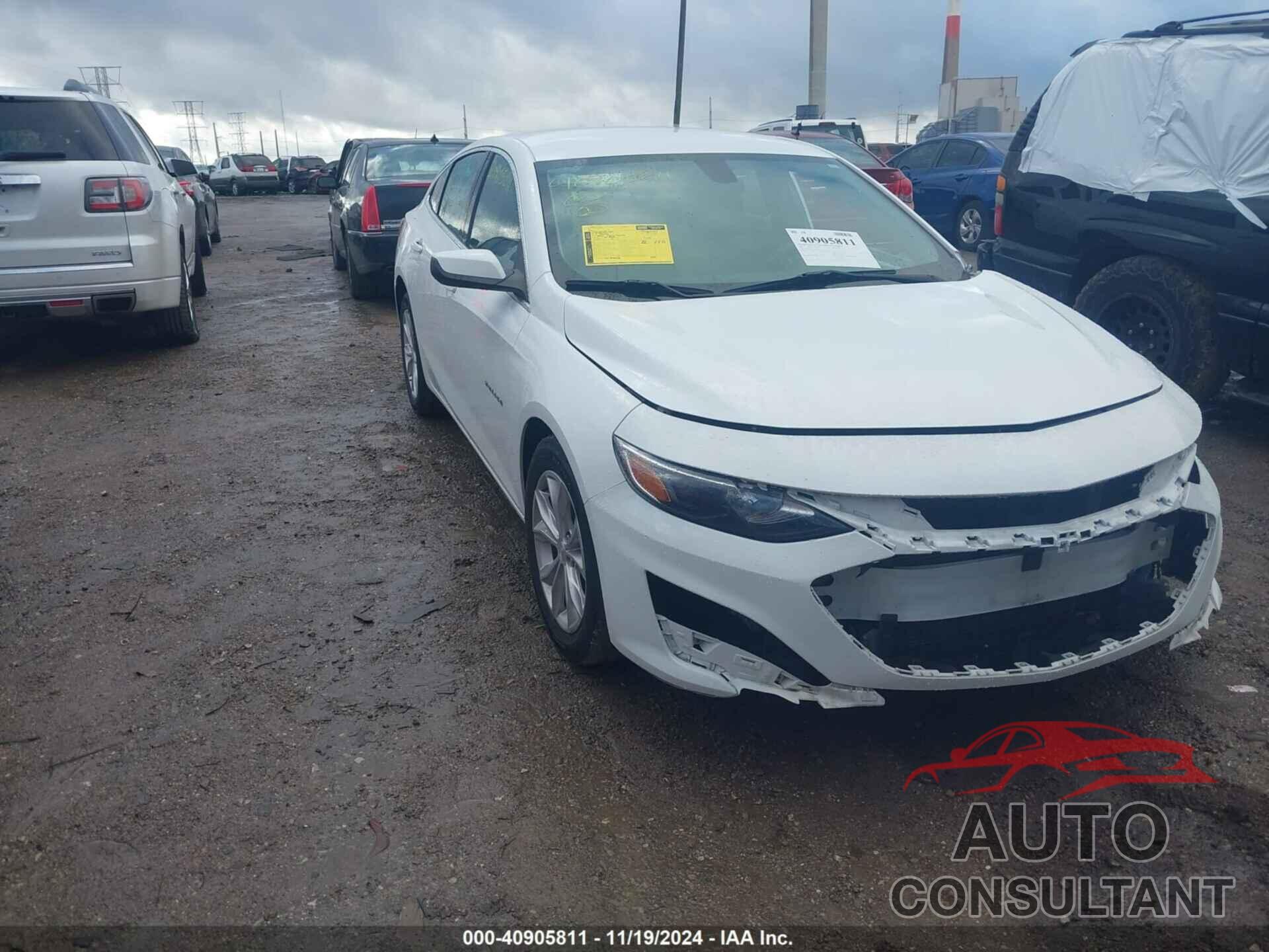 CHEVROLET MALIBU 2021 - 1G1ZD5ST7MF024873