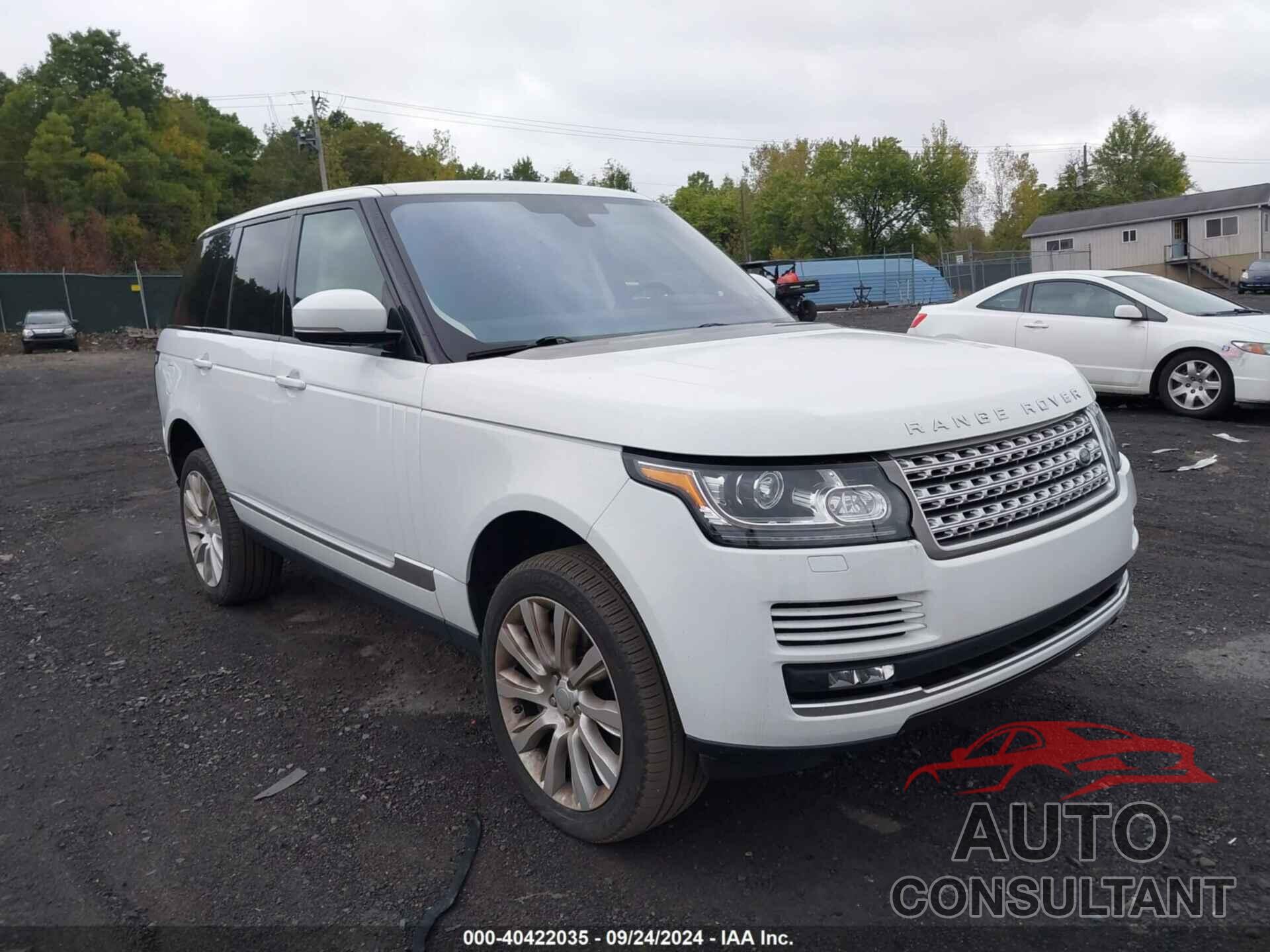 LAND ROVER RANGE ROVER 2016 - SALGS2EFXGA260212