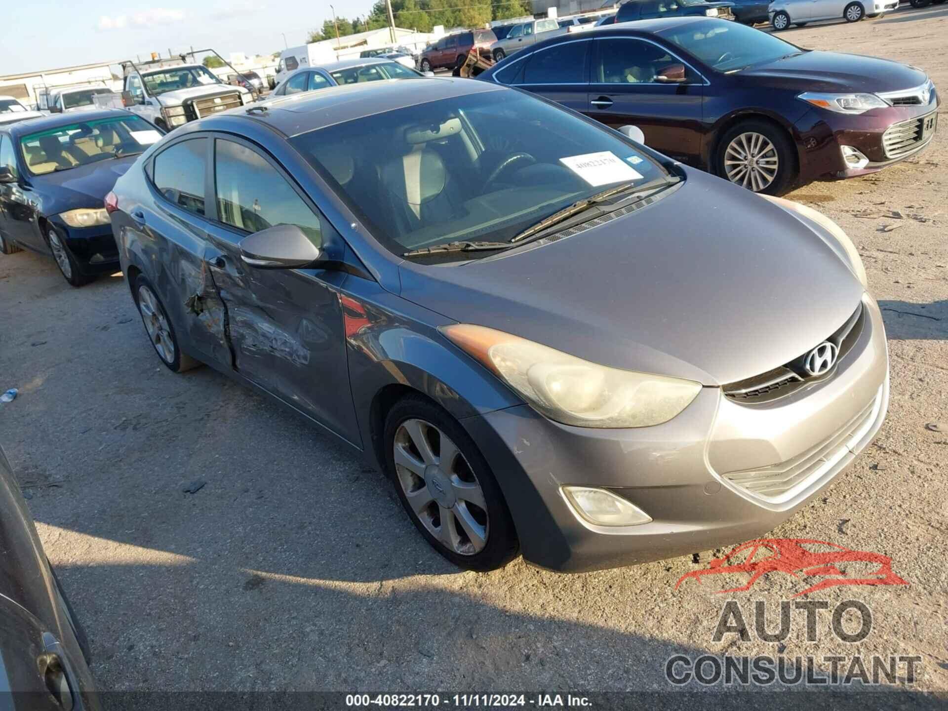 HYUNDAI ELANTRA 2013 - 5NPDH4AE6DH335915