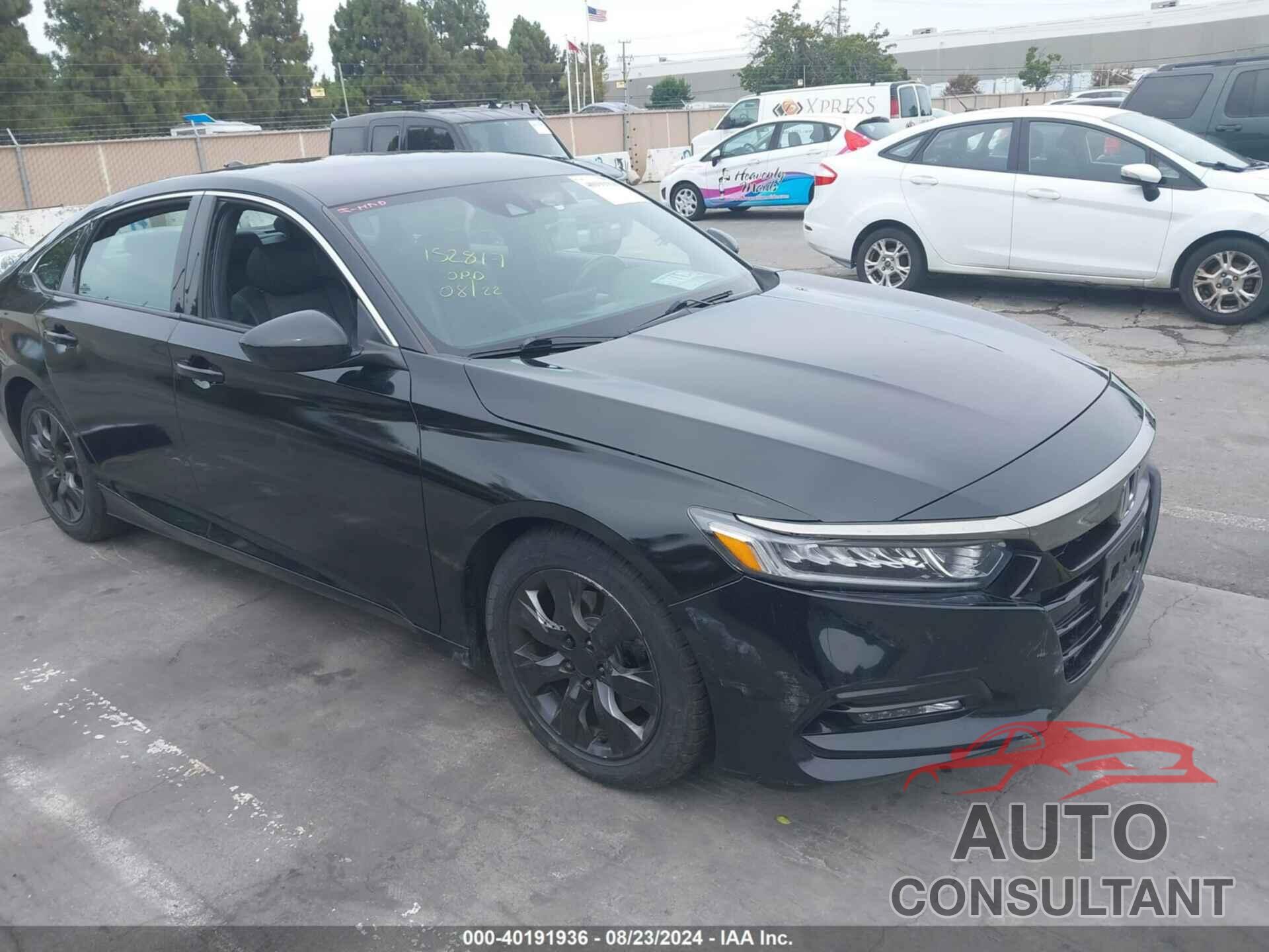 HONDA ACCORD 2018 - 1HGCV1F3XJA199190