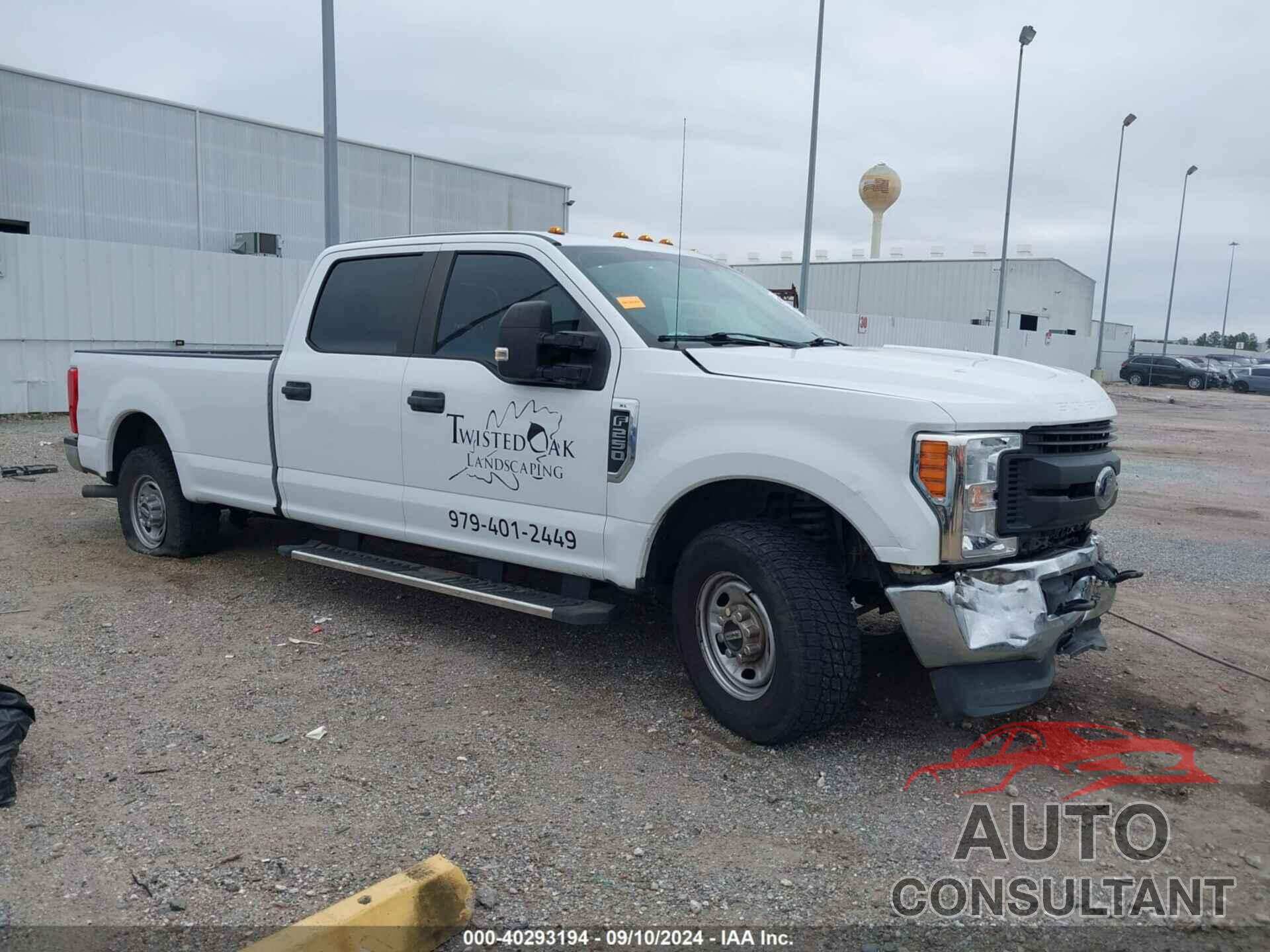 FORD F-250 2017 - 1FT7W2A64HEE48624