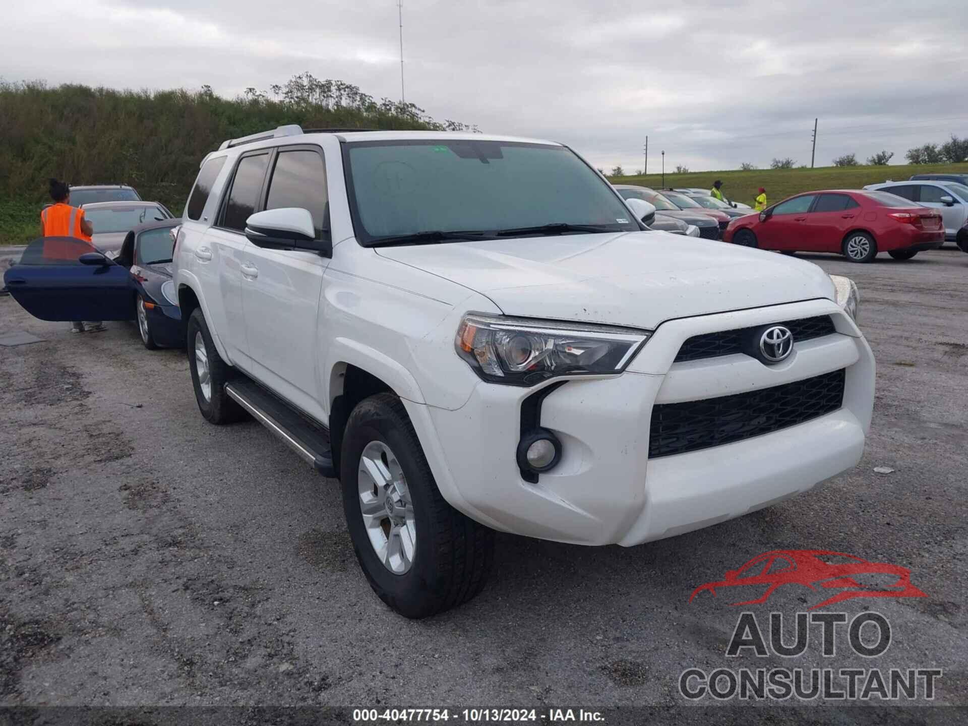 TOYOTA 4RUNNER 2016 - JTEBU5JR4G5397132