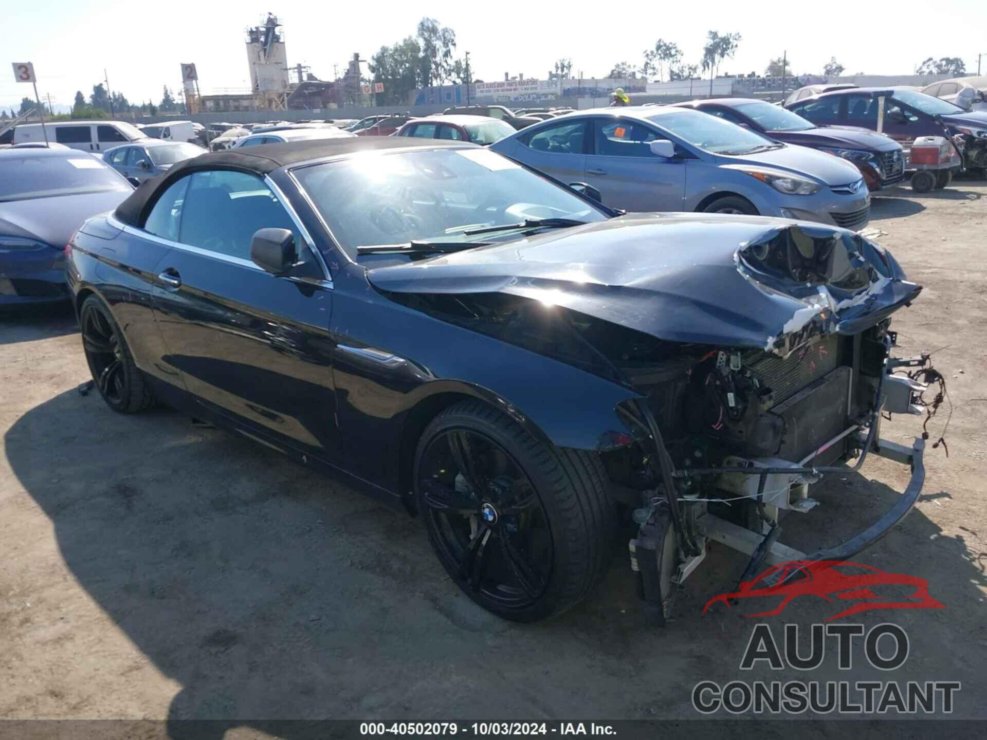 BMW 650I 2012 - WBALZ3C58CDL72353