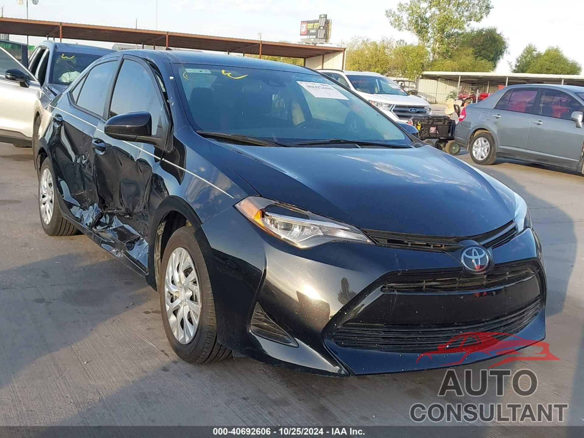 TOYOTA COROLLA 2019 - 5YFBURHE4KP890934