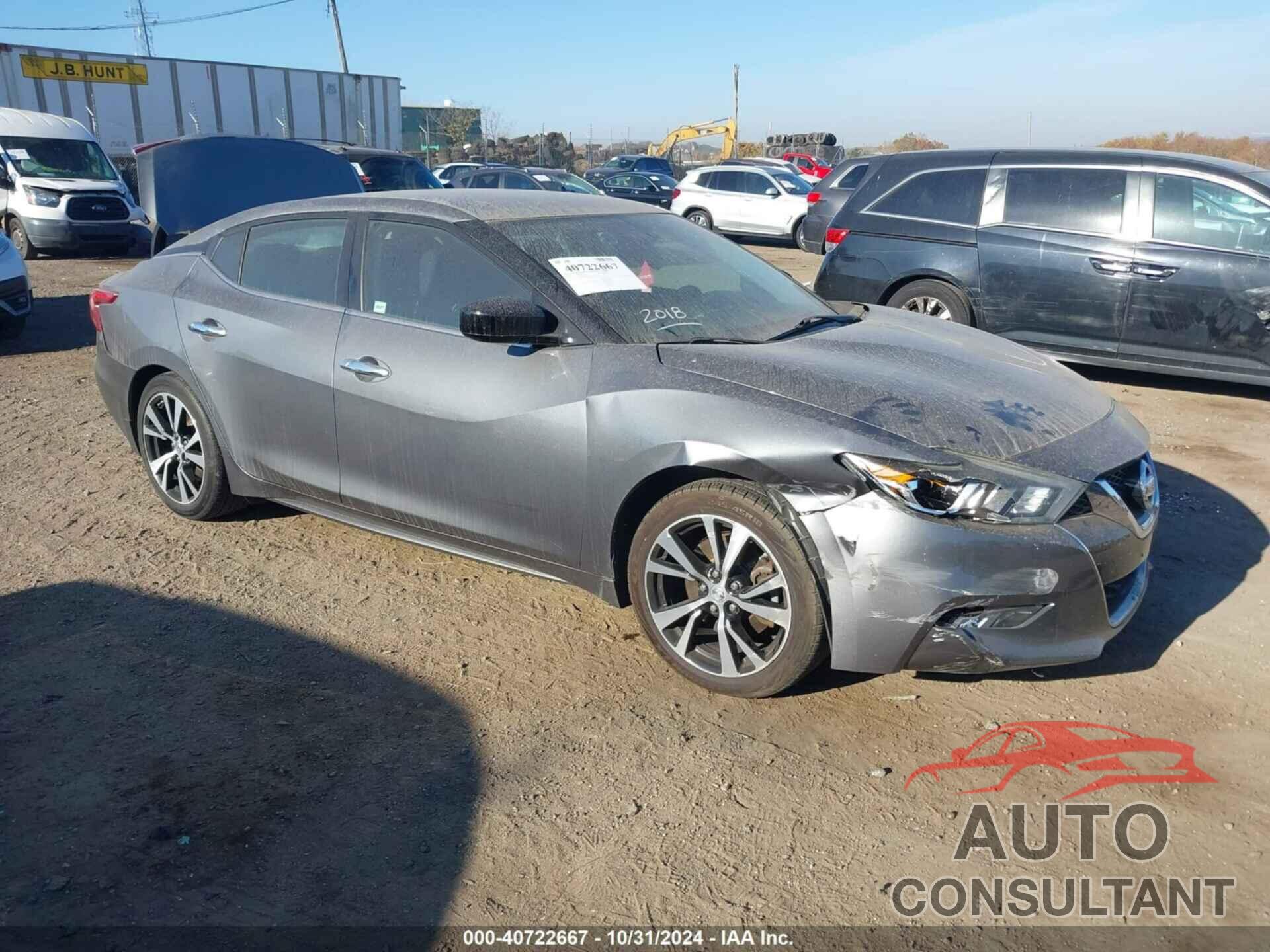 NISSAN MAXIMA 2018 - 1N4AA6AP8JC400250