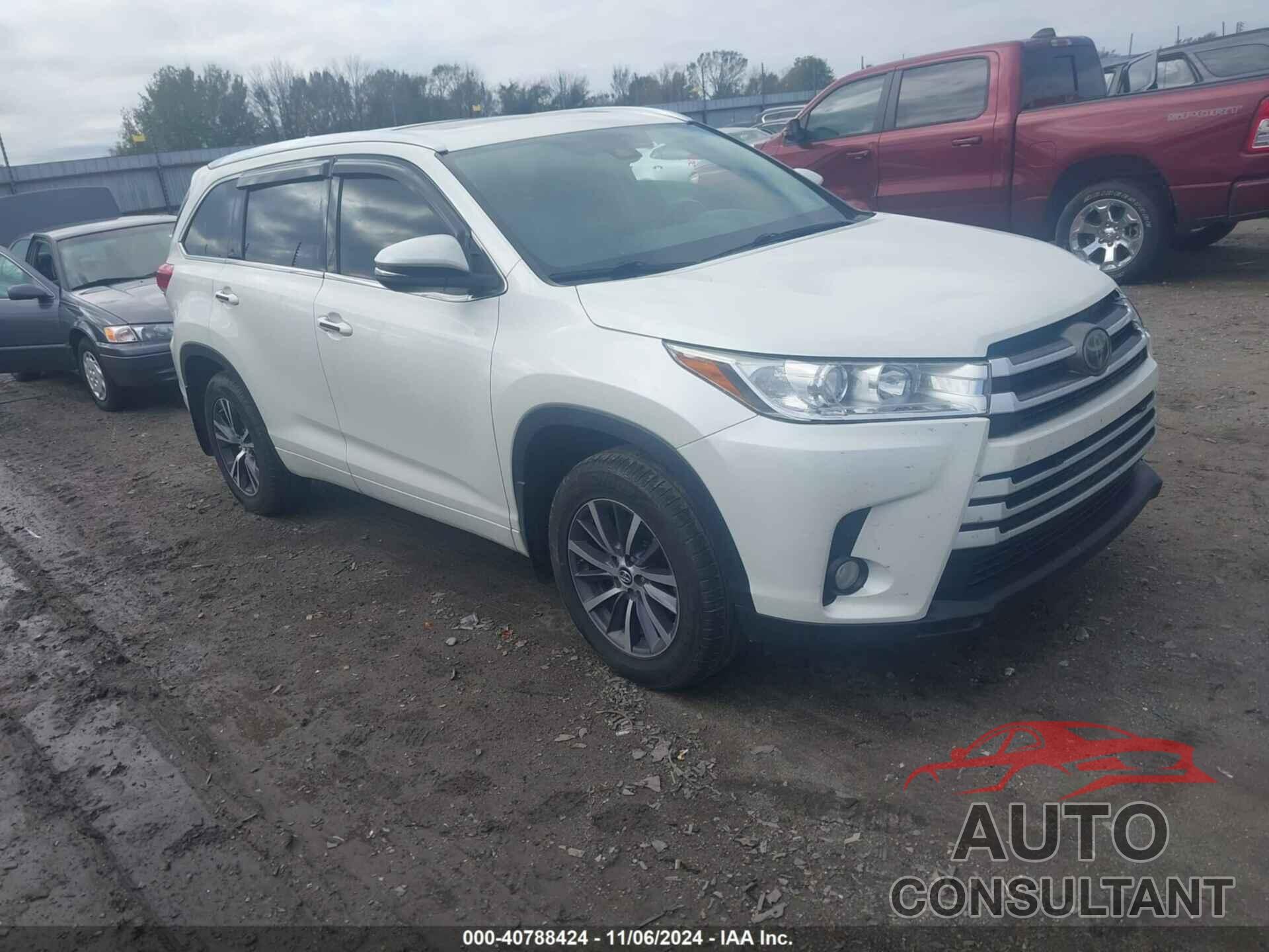 TOYOTA HIGHLANDER 2017 - 5TDJZRFH2HS517272