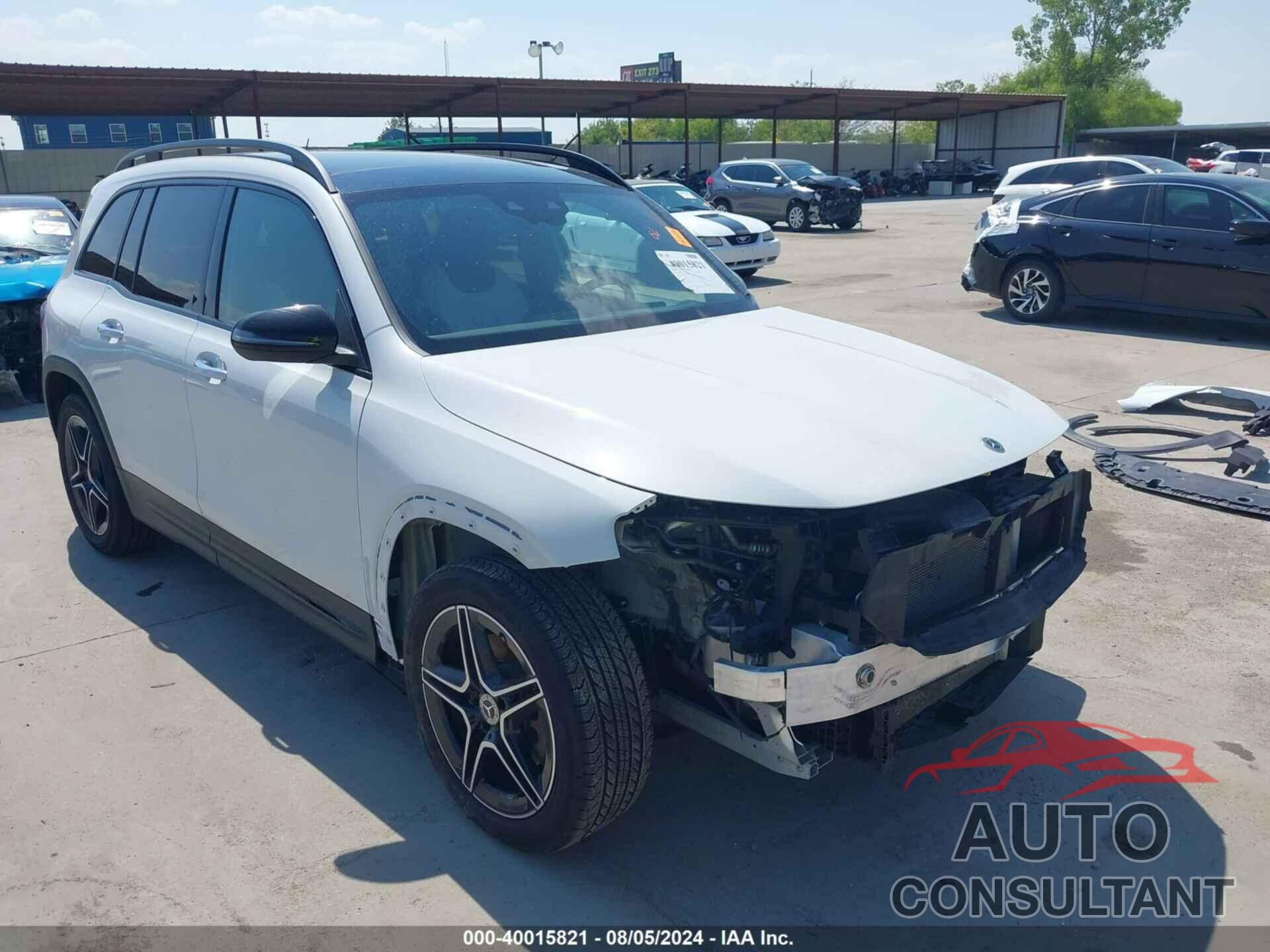 MERCEDES-BENZ GLB 250 2021 - W1N4M4HBXMW159235