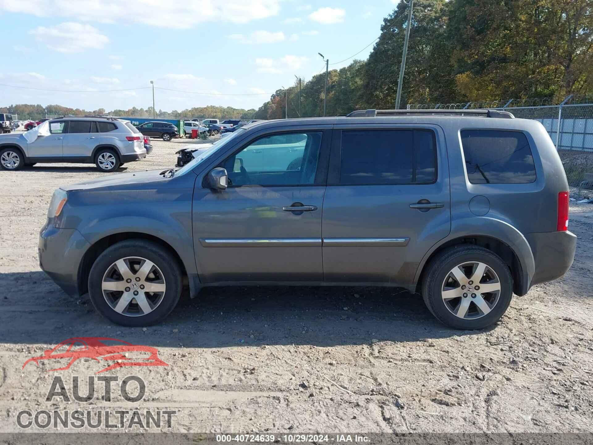 HONDA PILOT 2013 - 5FNYF3H97DB024079