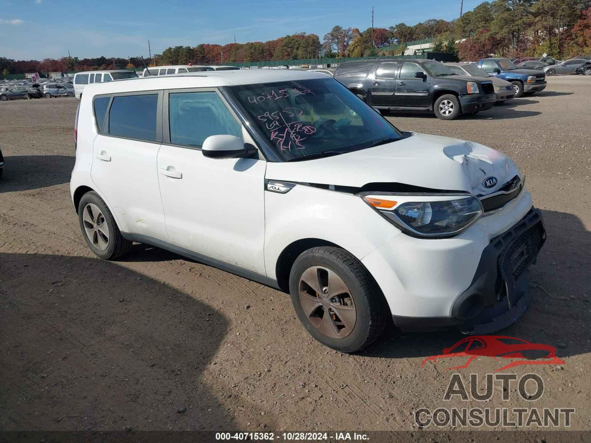 KIA SOUL 2016 - KNDJN2A24G7409878