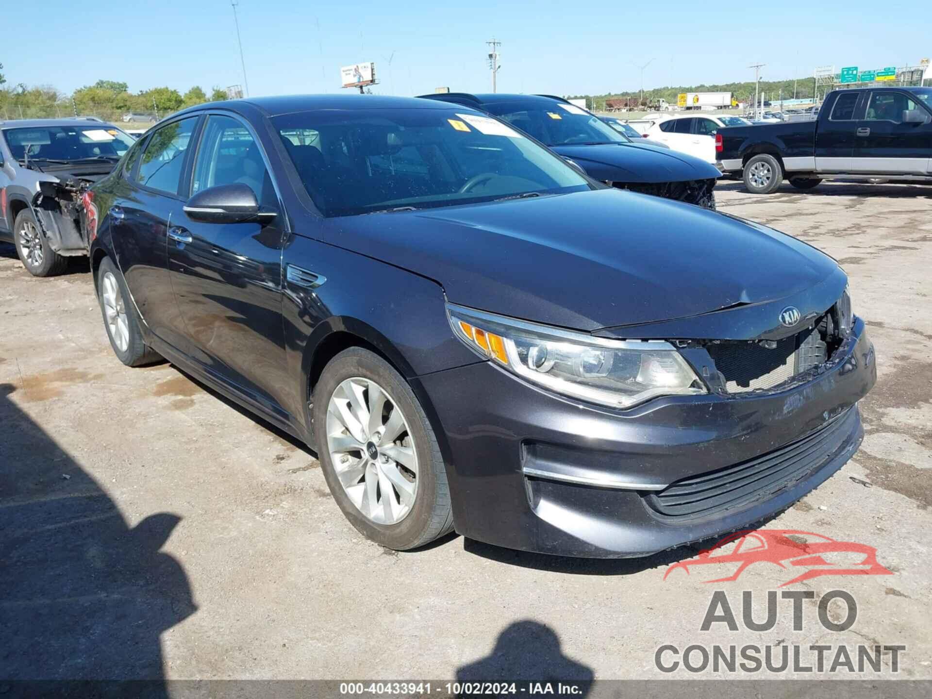 KIA OPTIMA 2017 - 5XXGT4L3XHG139985