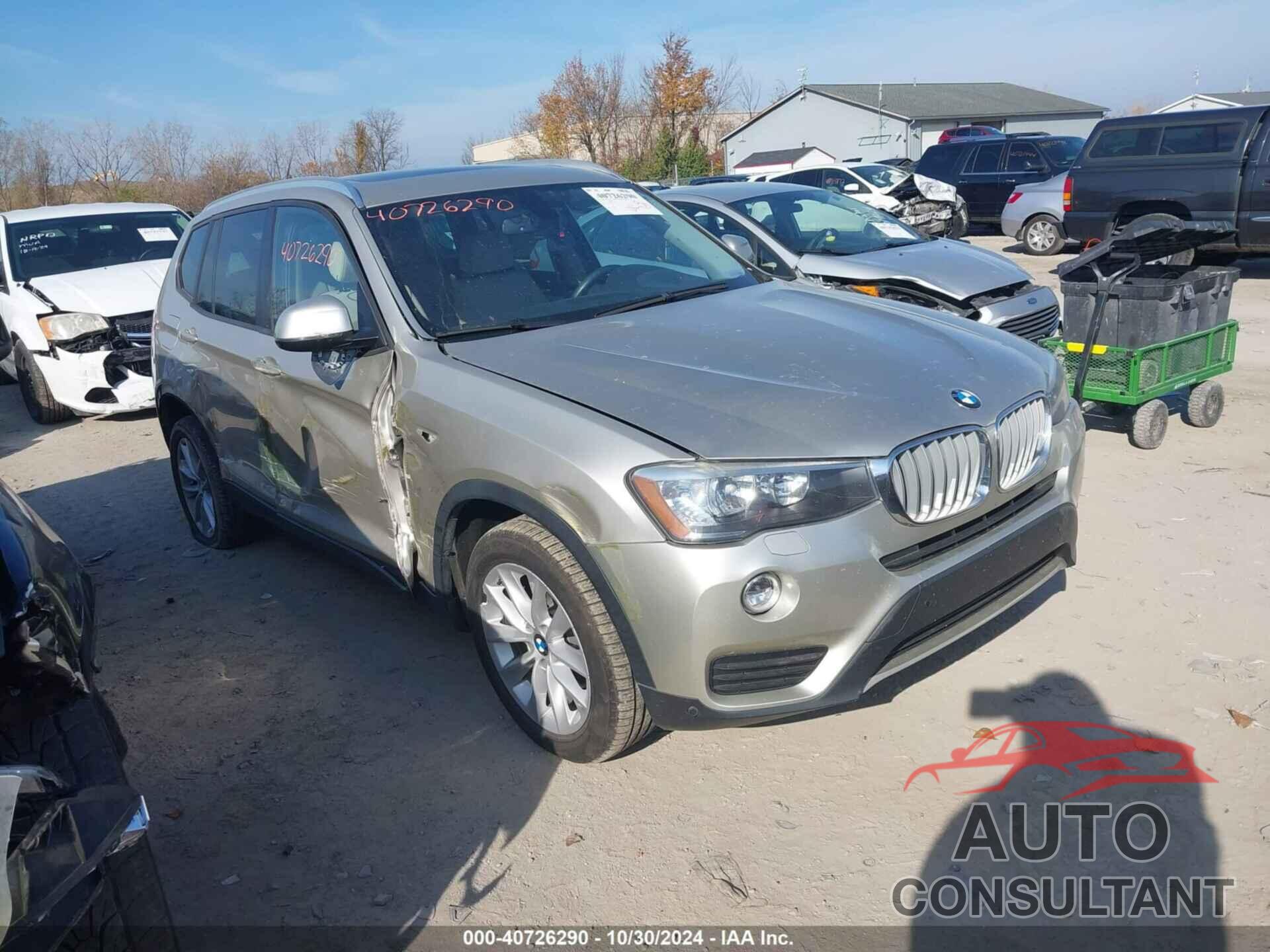 BMW X3 2017 - 5UXWX9C5XH0T06649