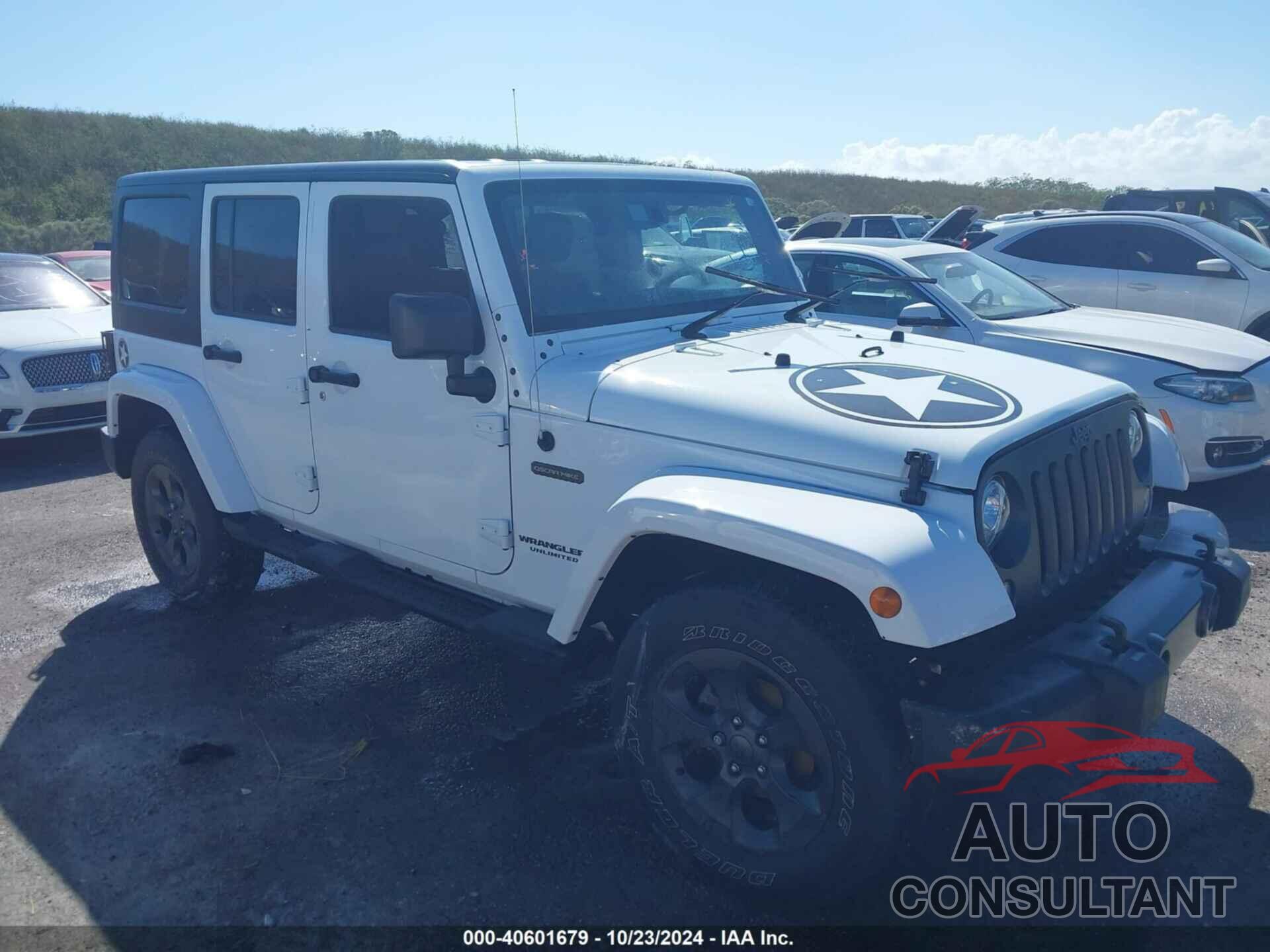 JEEP WRANGLER UNLIMITED 2017 - 1C4BJWDG7HL563265