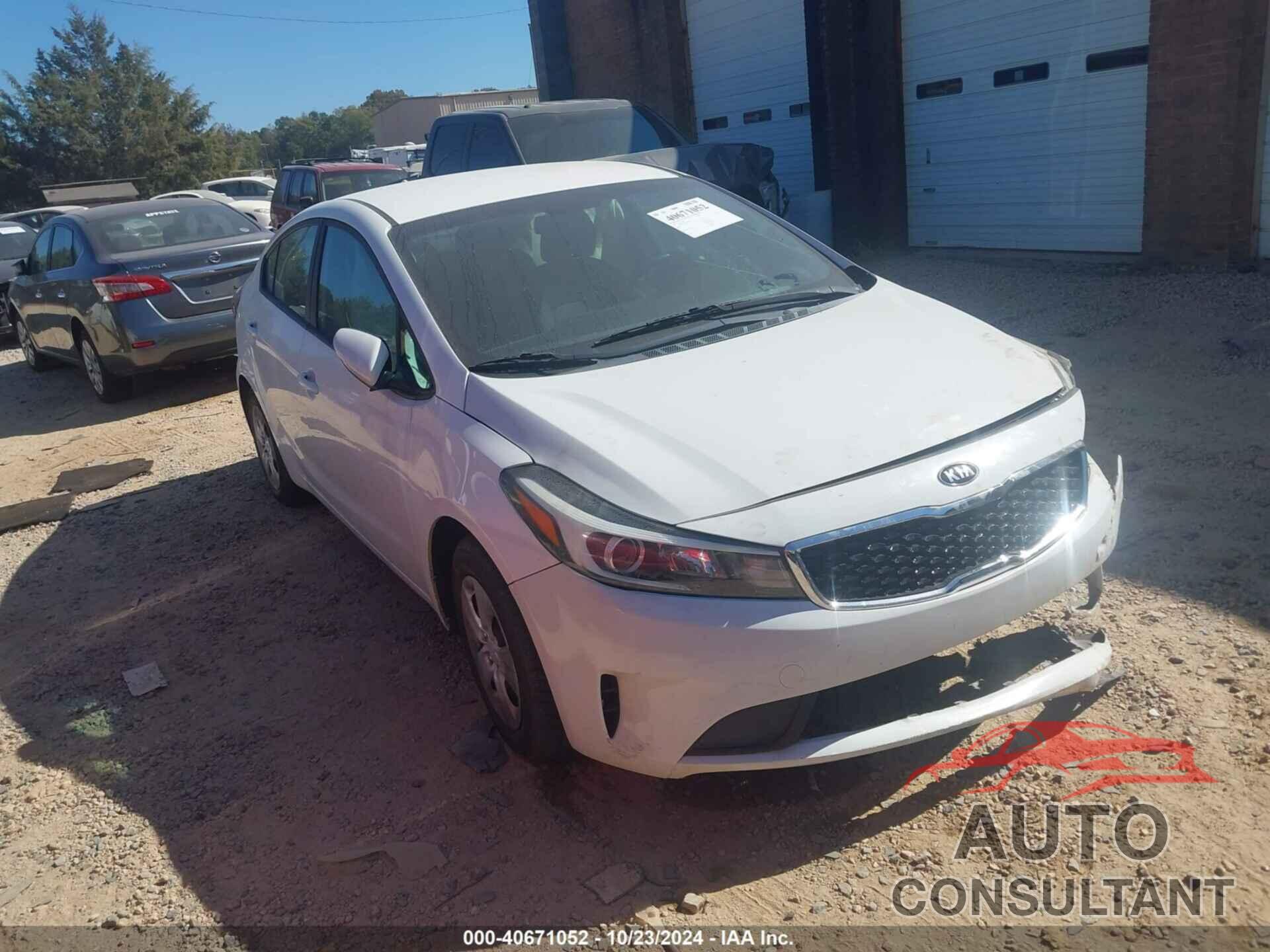 KIA FORTE 2017 - 3KPFK4A77HE158281