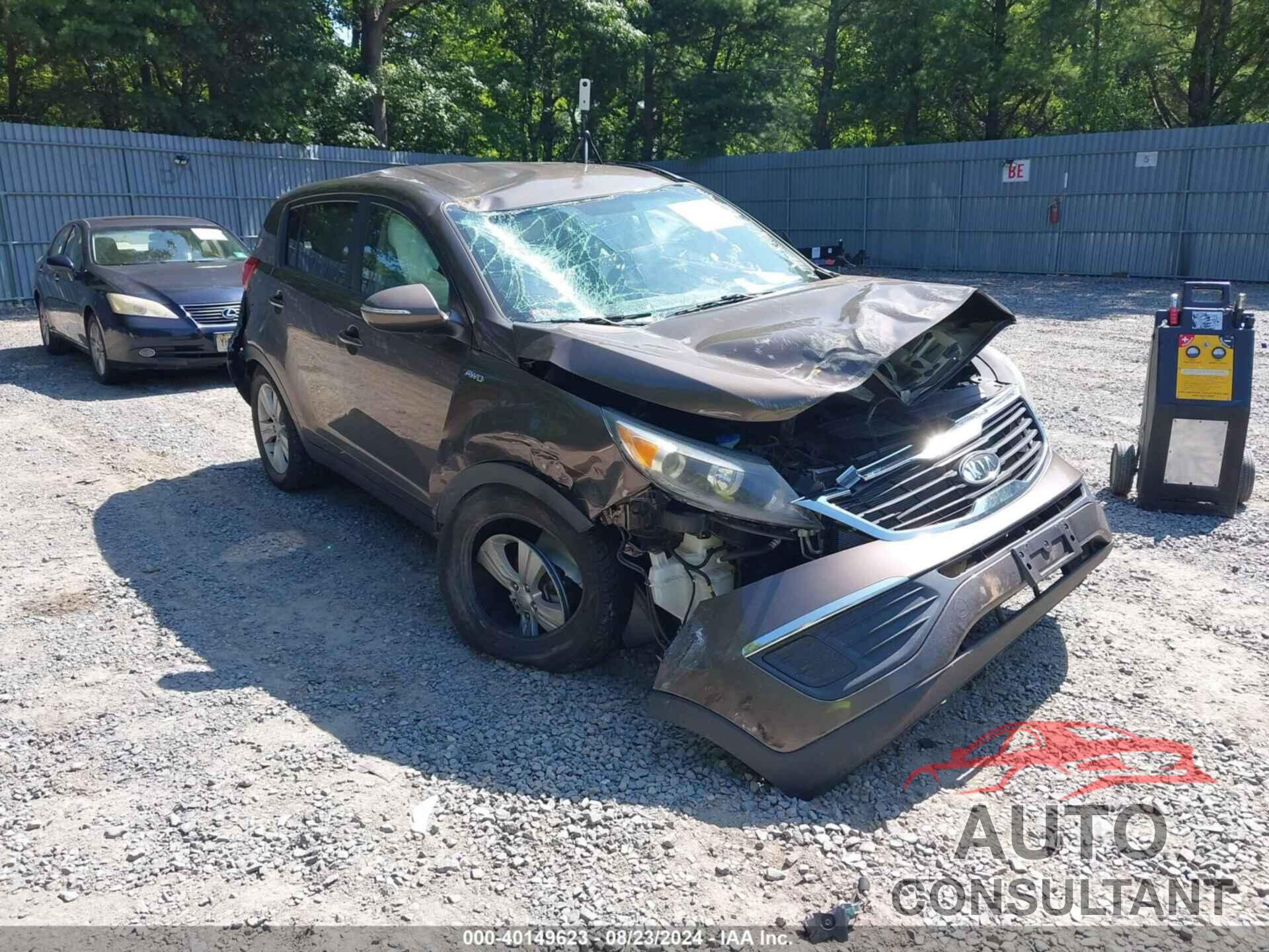 KIA SPORTAGE 2012 - KNDPBCA28C7233260