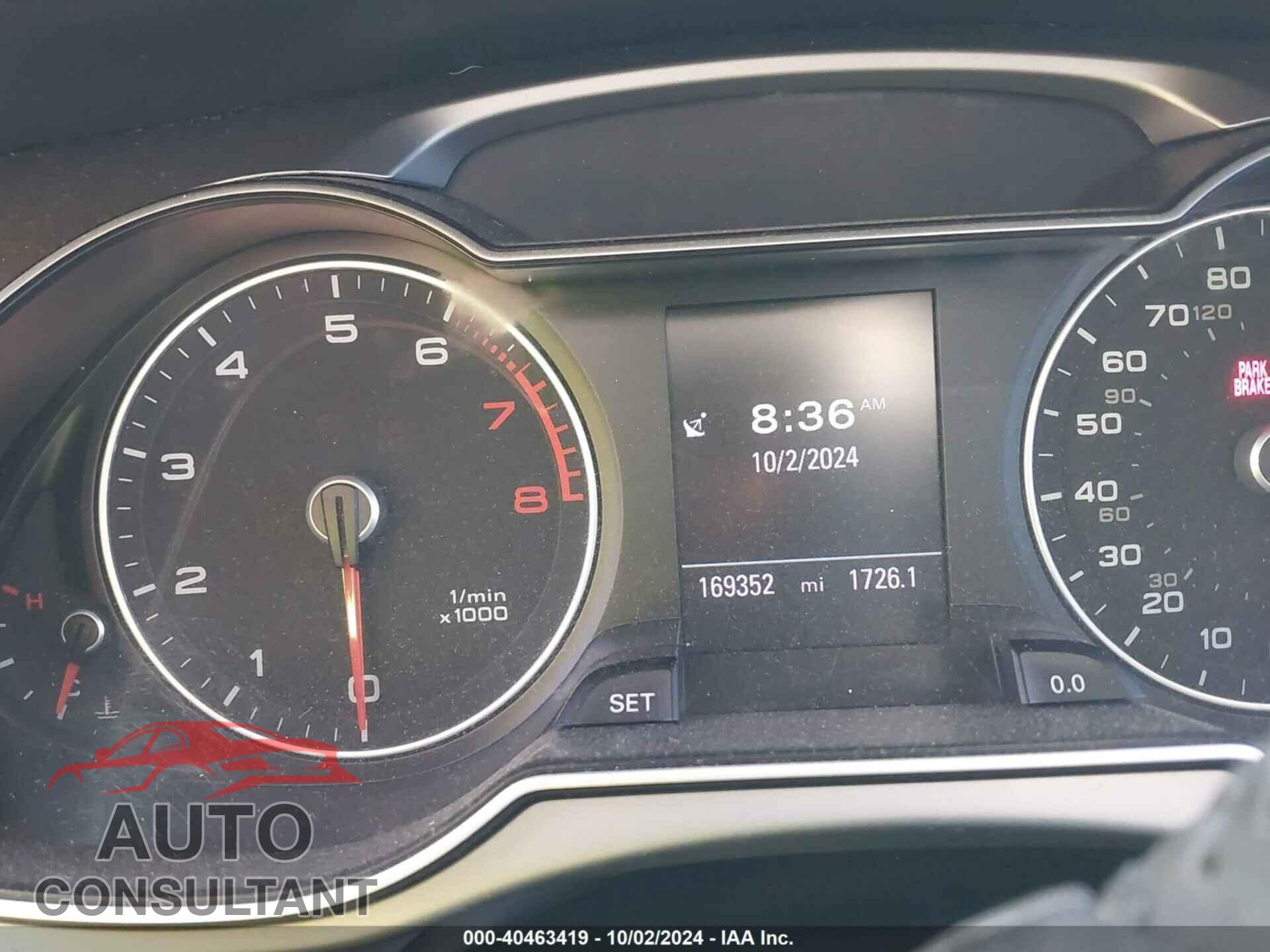AUDI A4 2013 - WAUEFAFL5DA048246