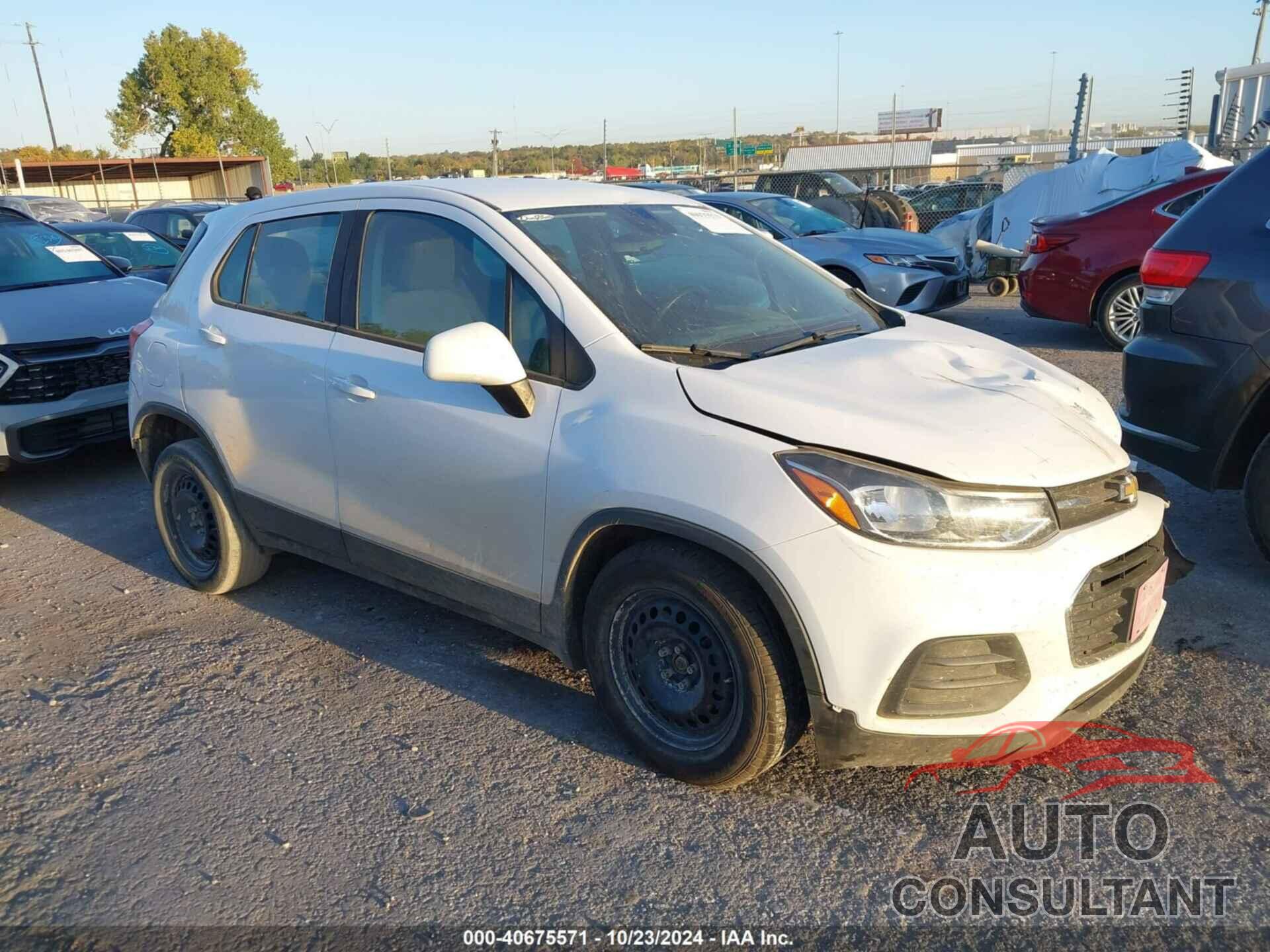 CHEVROLET TRAX 2018 - 3GNCJKSB9JL385039