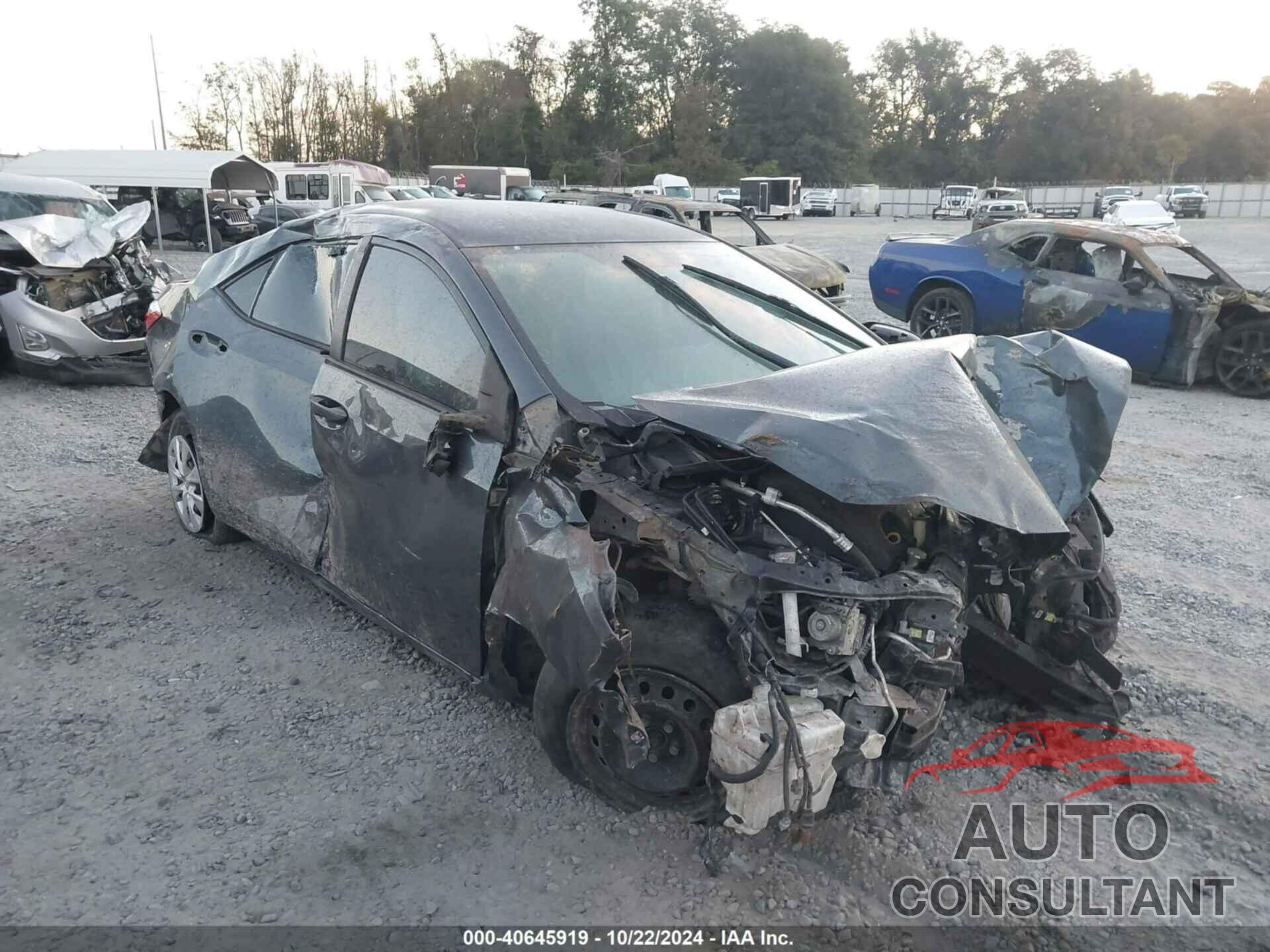 TOYOTA COROLLA 2016 - 2T1BURHEXGC528159