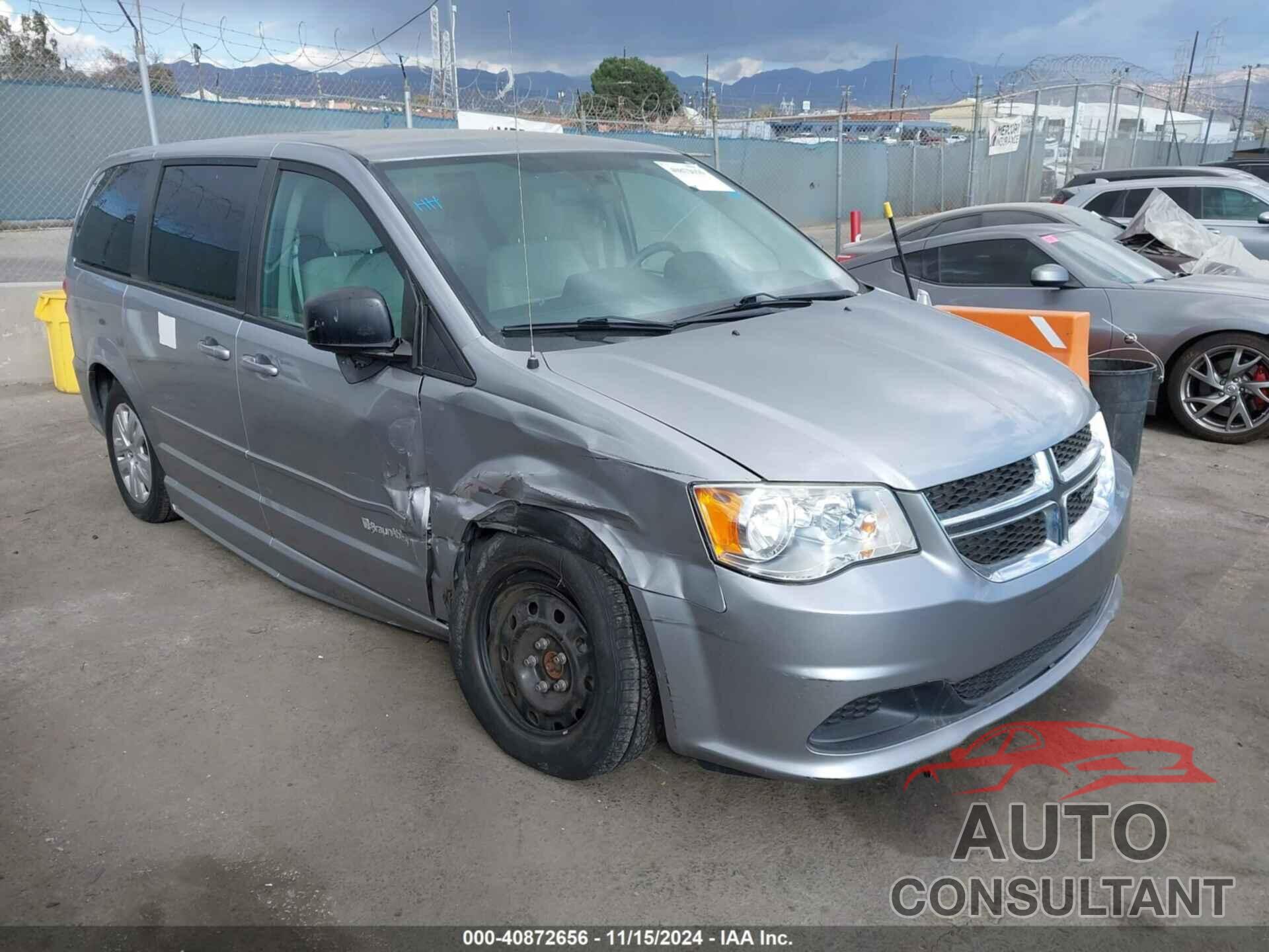 DODGE GRAND CARAVAN 2017 - 2C4RDGBG6HR750714