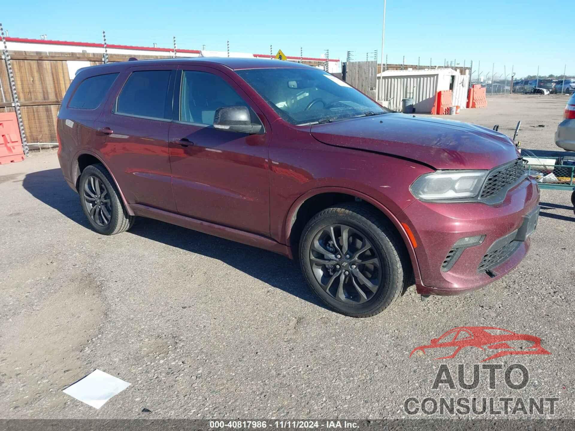 DODGE DURANGO 2021 - 1C4RDJDG4MC627460