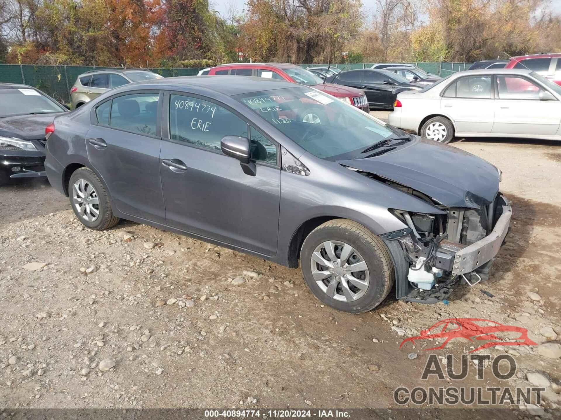 HONDA CIVIC 2015 - 19XFB2F58FE213328