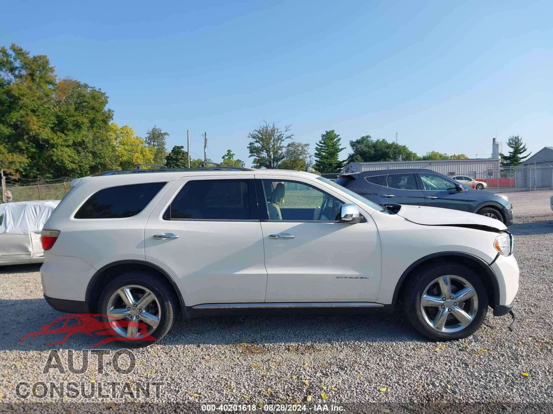 DODGE DURANGO 2012 - 1C4RDJEGXCC322462