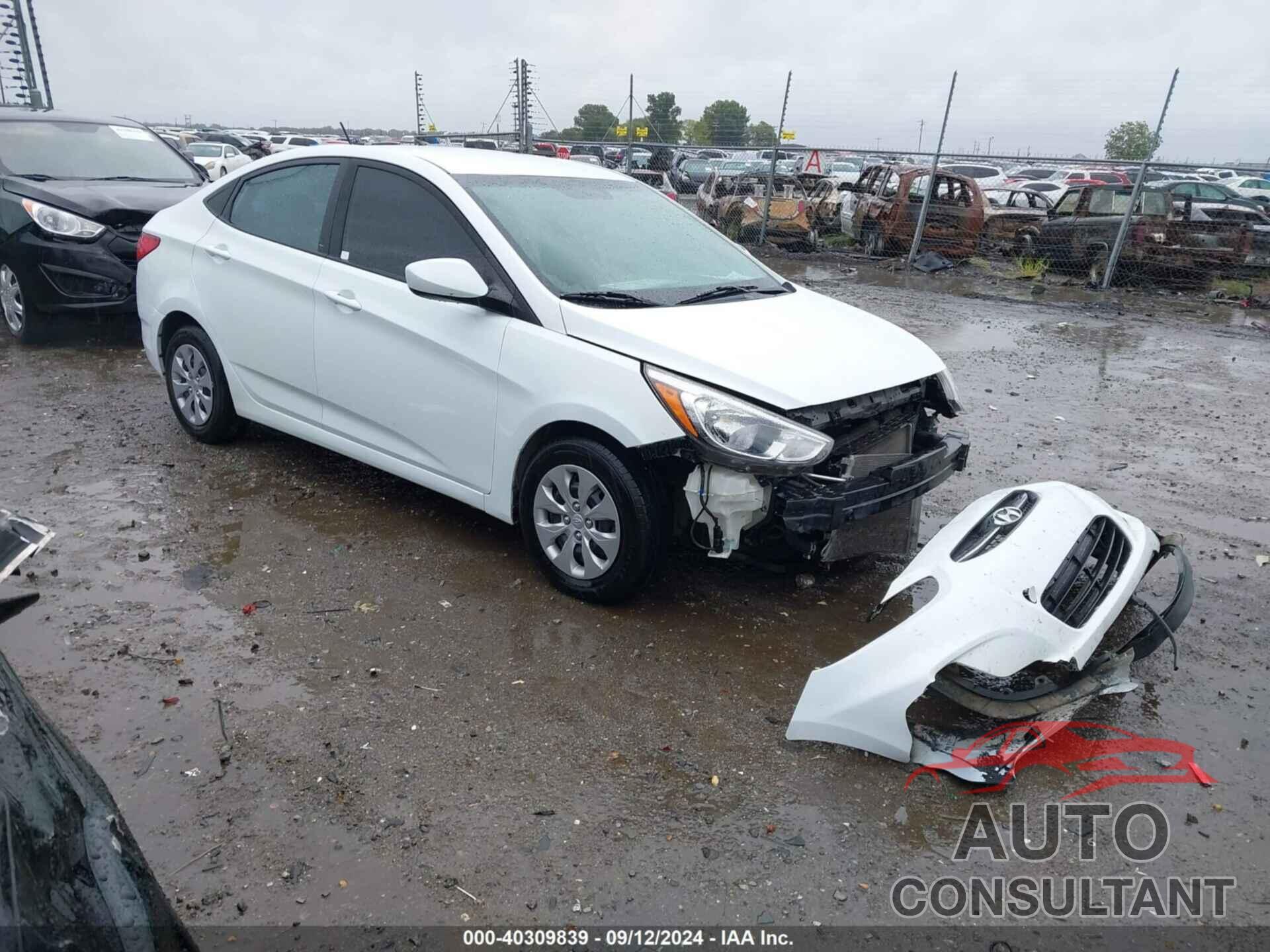 HYUNDAI ACCENT 2017 - KMHCT4AE9HU173246