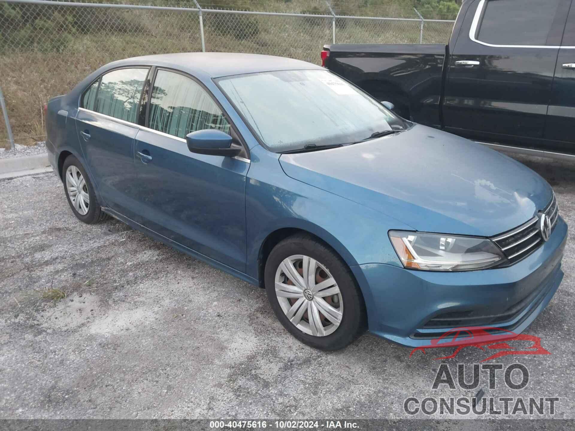 VOLKSWAGEN JETTA 2017 - 3VW2B7AJ3HM387720