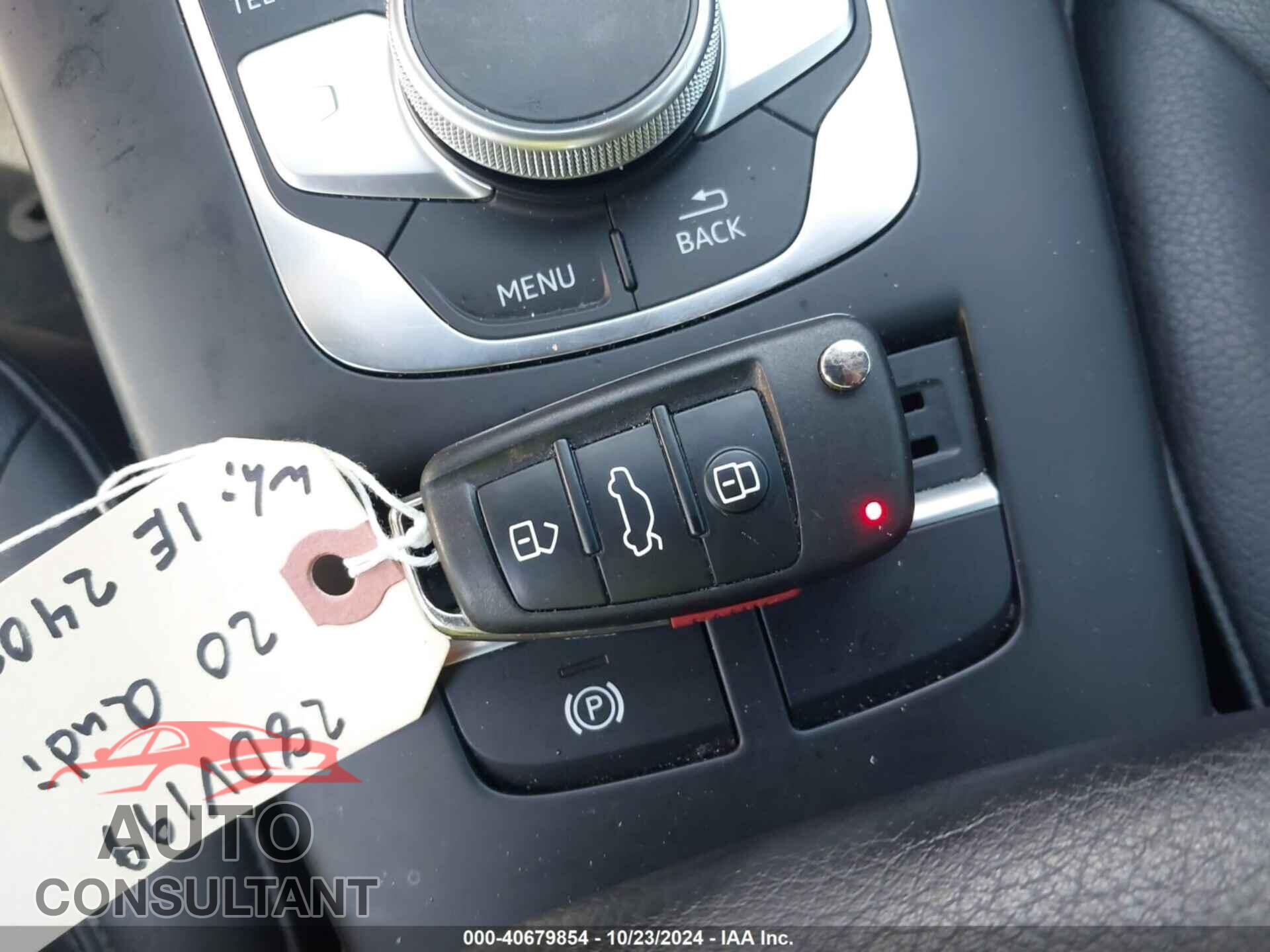 AUDI A3 2020 - WAUAUGFF3LA006156