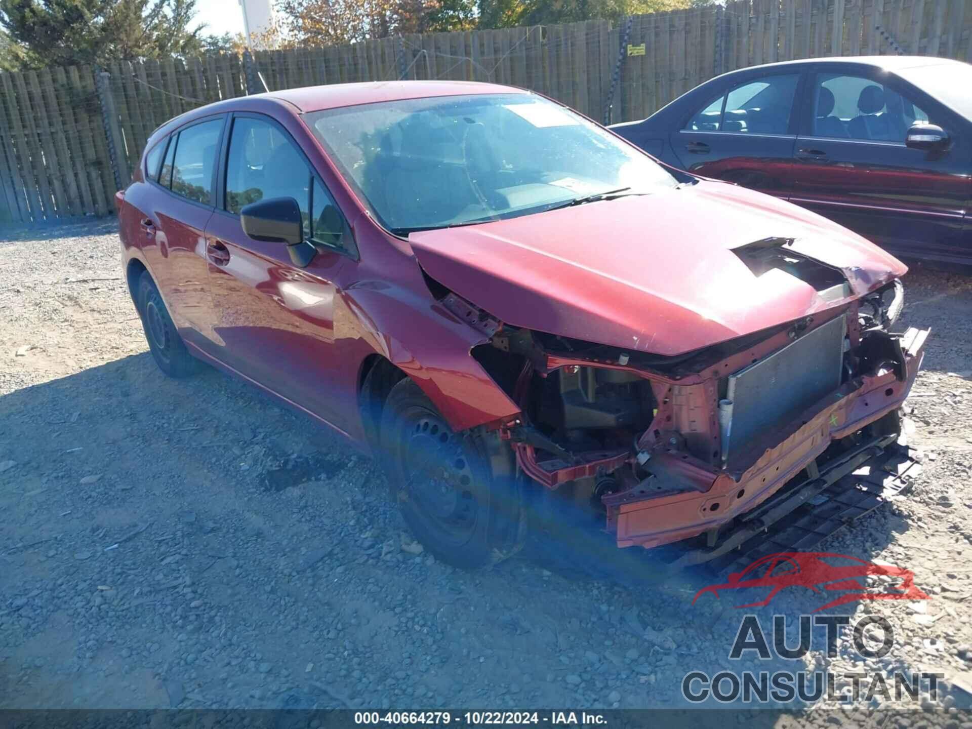 SUBARU IMPREZA 2019 - 4S3GTAB63K3734128