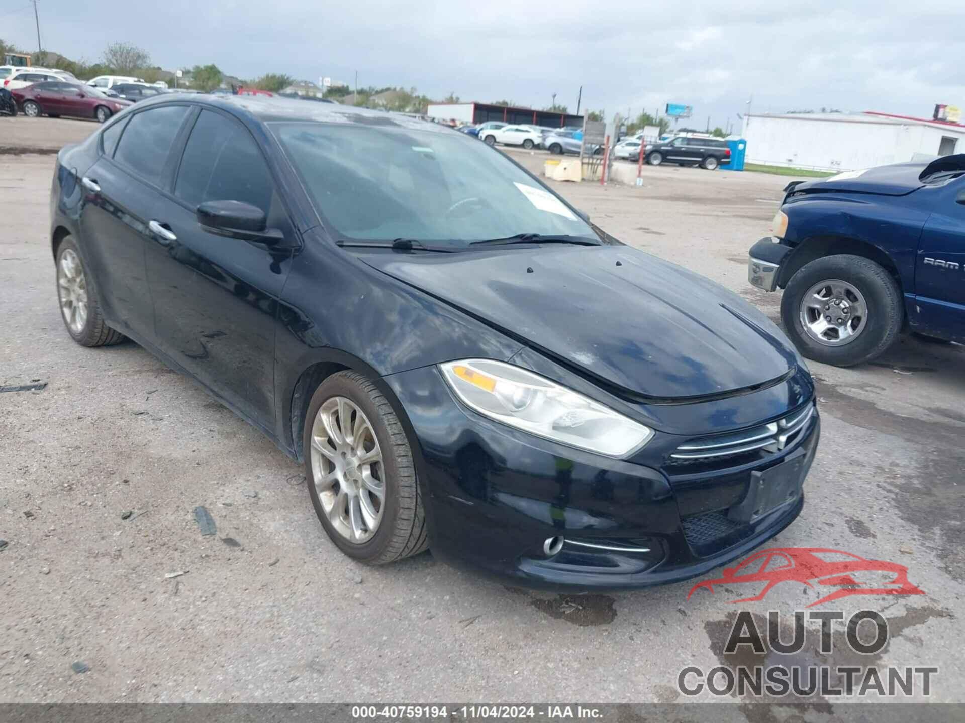 DODGE DART 2013 - 1C3CDFCA9DD105065
