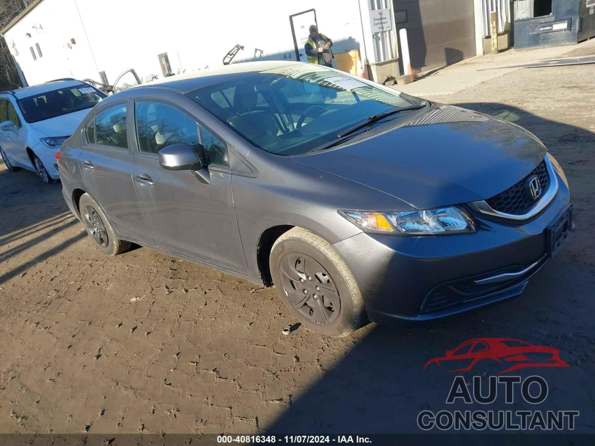 HONDA CIVIC 2013 - 19XFB2F55DE257803