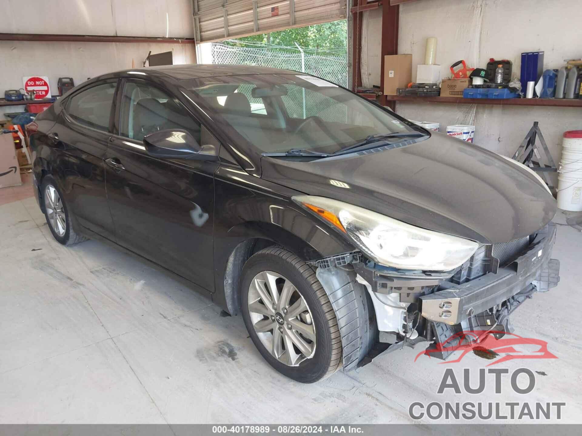 HYUNDAI ELANTRA 2016 - KMHDH4AE6GU628414