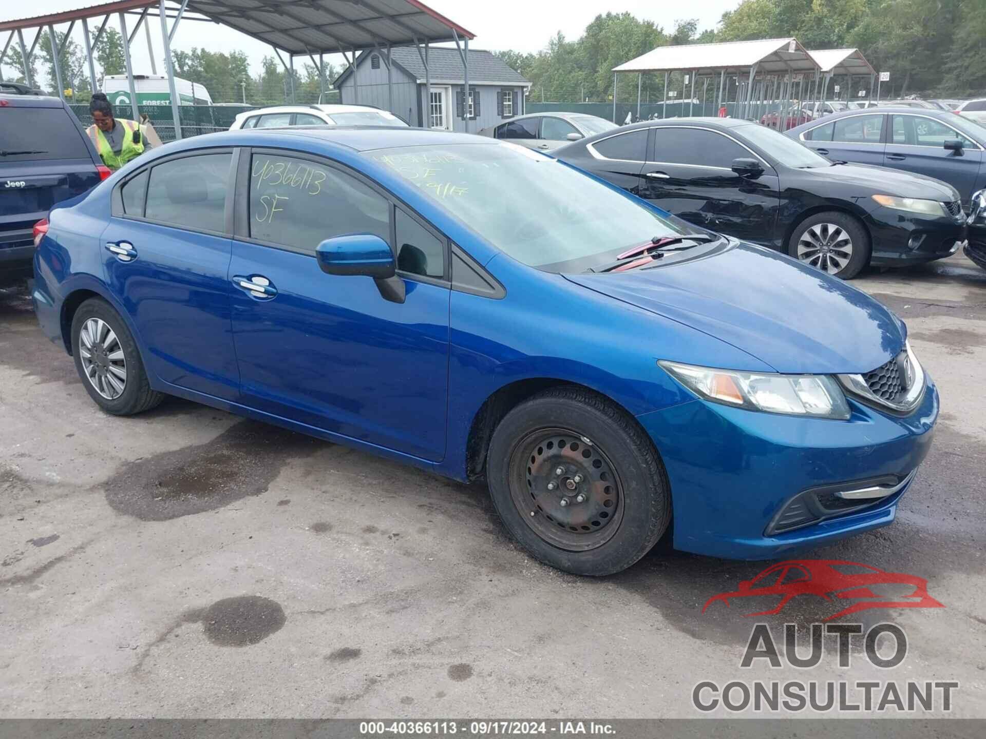 HONDA CIVIC 2014 - 19XFB2F50EE247133