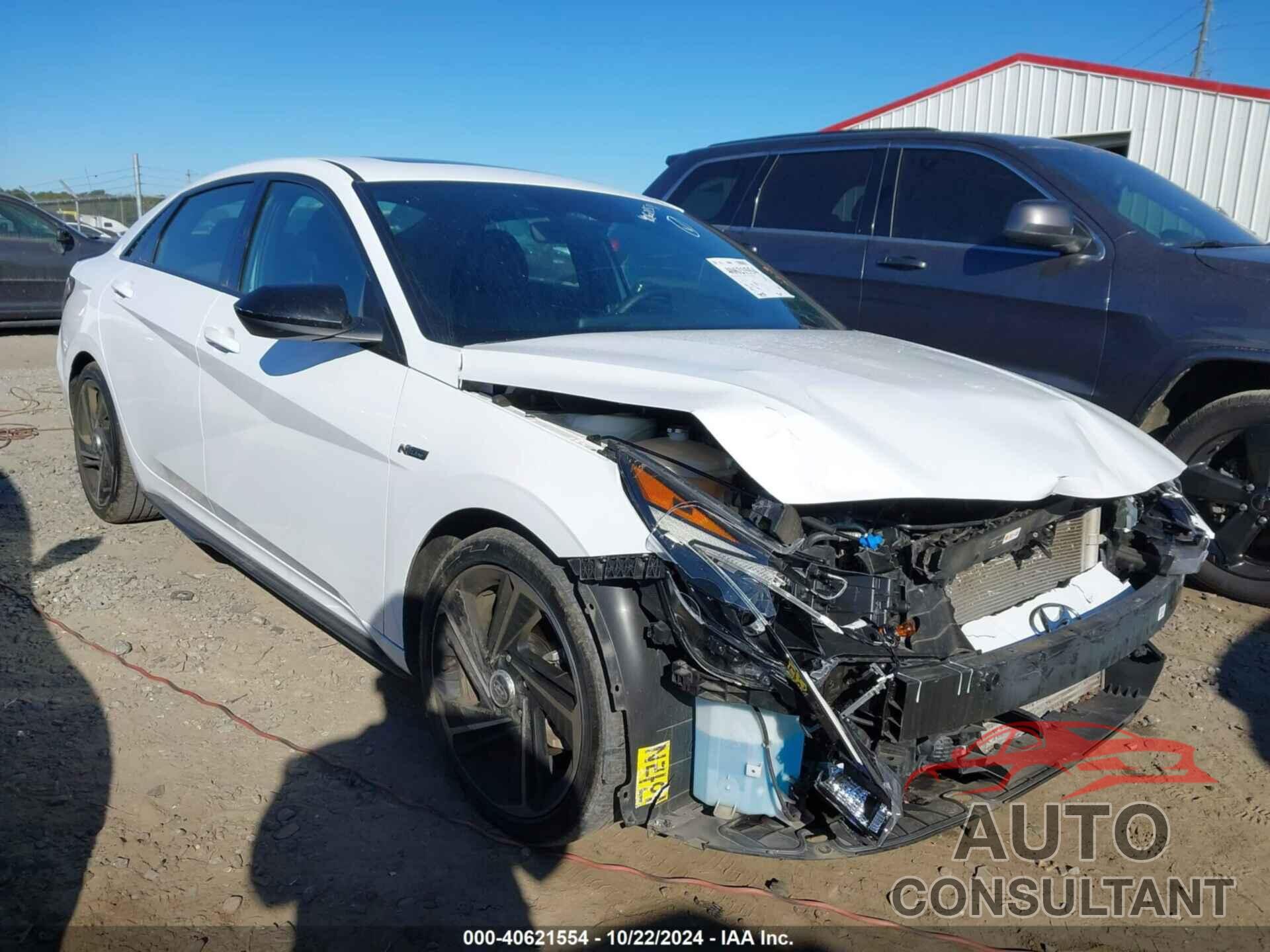 HYUNDAI ELANTRA 2022 - KMHLR4AF3NU327100