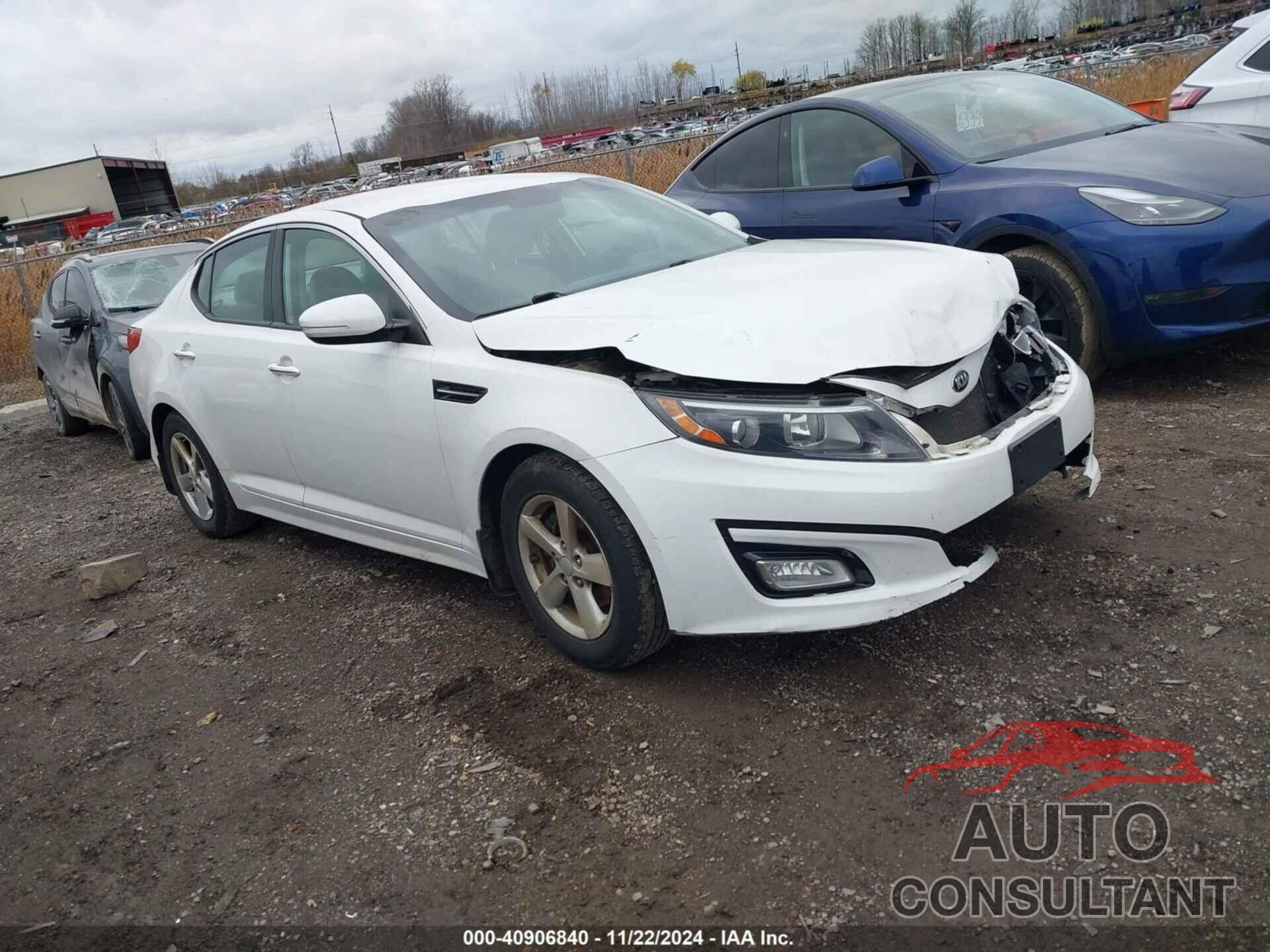 KIA OPTIMA 2015 - KNAGM4A75F5575841